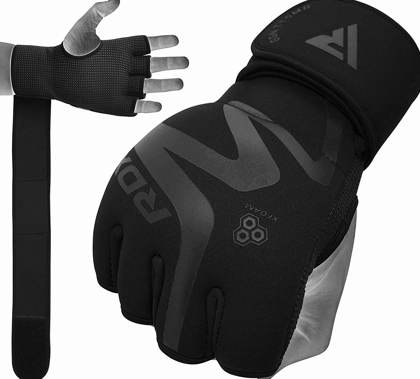 RDX Guantes Boxeo Neopreno MMA Entrenamiento Lucha Libre Grappling