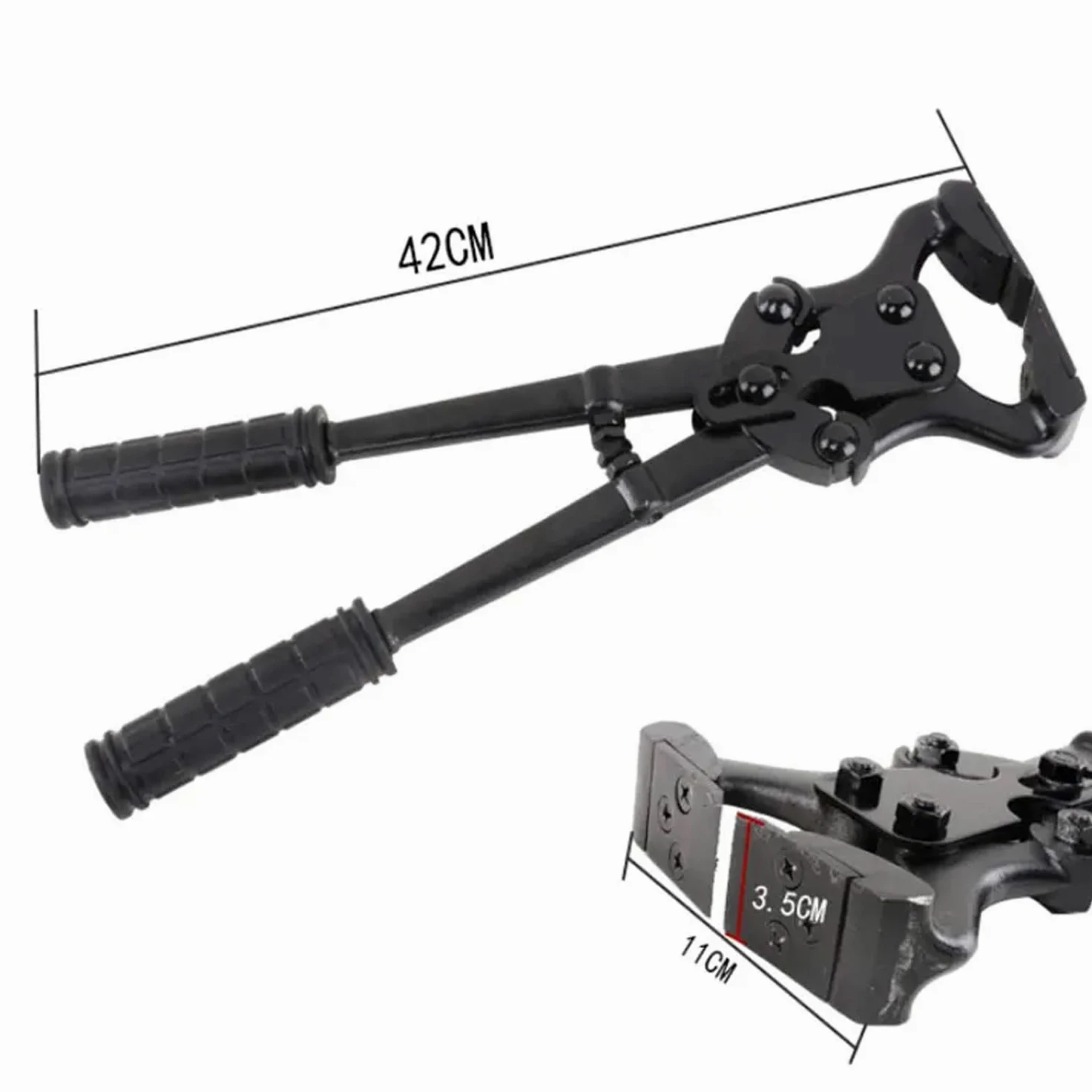 Farrier Tools, Alicates multifuncionales para Recortar pezuñas de 16", Recortadores de pezuñas Veterinarios Ajustables para Cabras, ovejas, Cerdos, Ganado Vacuno y Caballos