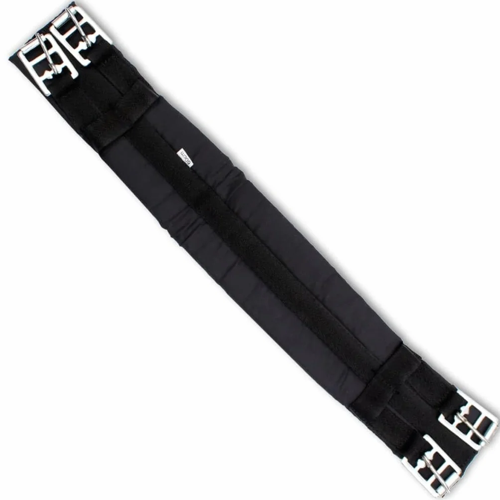 Juego de sillín para pony, 10 pulgadas, color negro, con cubierta de sillín, estribo, correa de sillín, asiento ergonómico para versatilidad, doma saltar, uso de volante, cómodo y seguro para