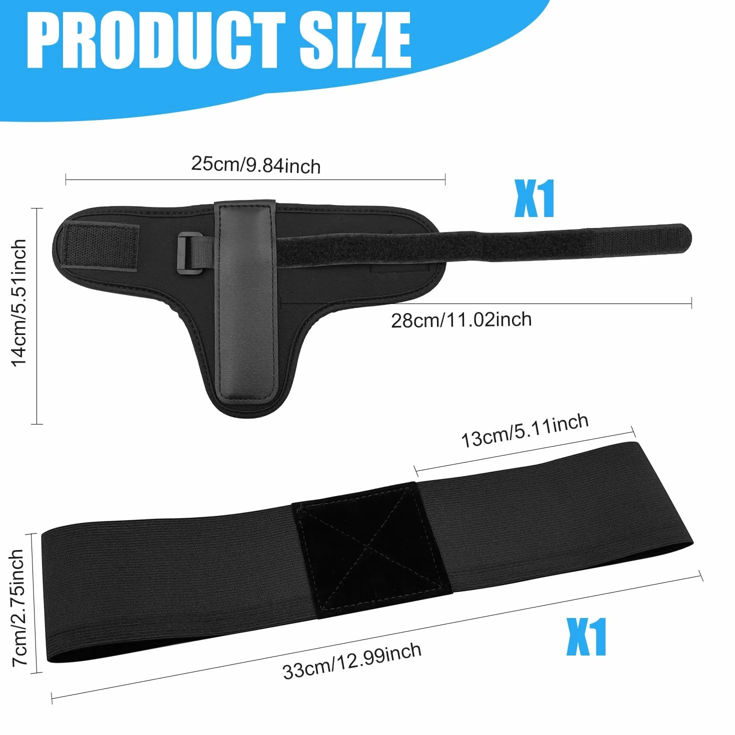 Golf Swing Trainer, Wrist Correction & Arm Band Set for Beginners