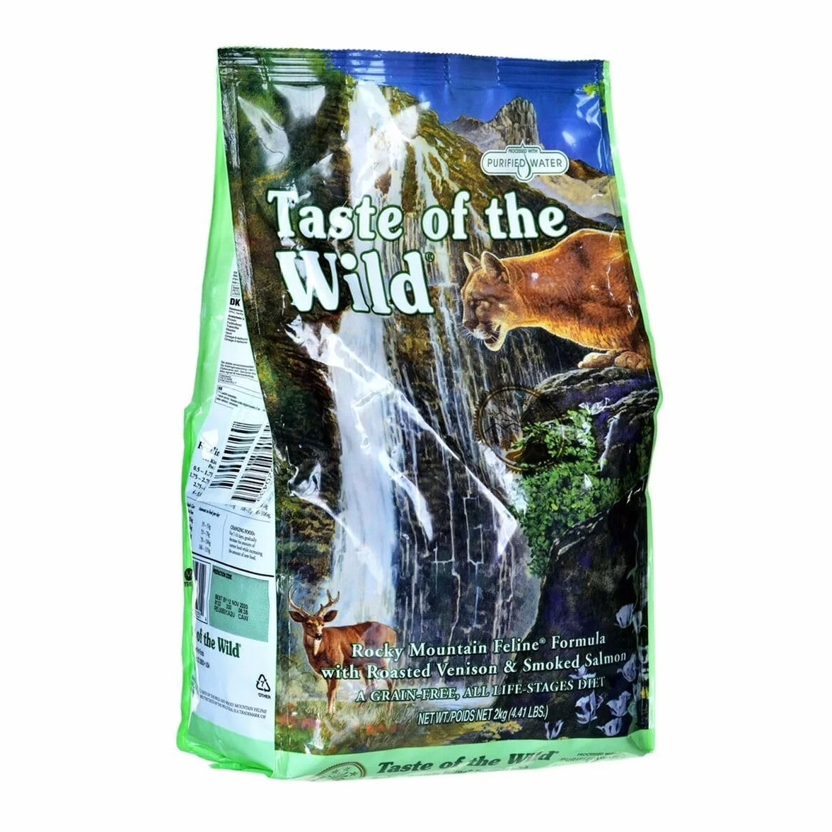 Taste Of The Wild pienso para gatos con Venado asado y Salmon ahumado 2kg Rocky Mountain