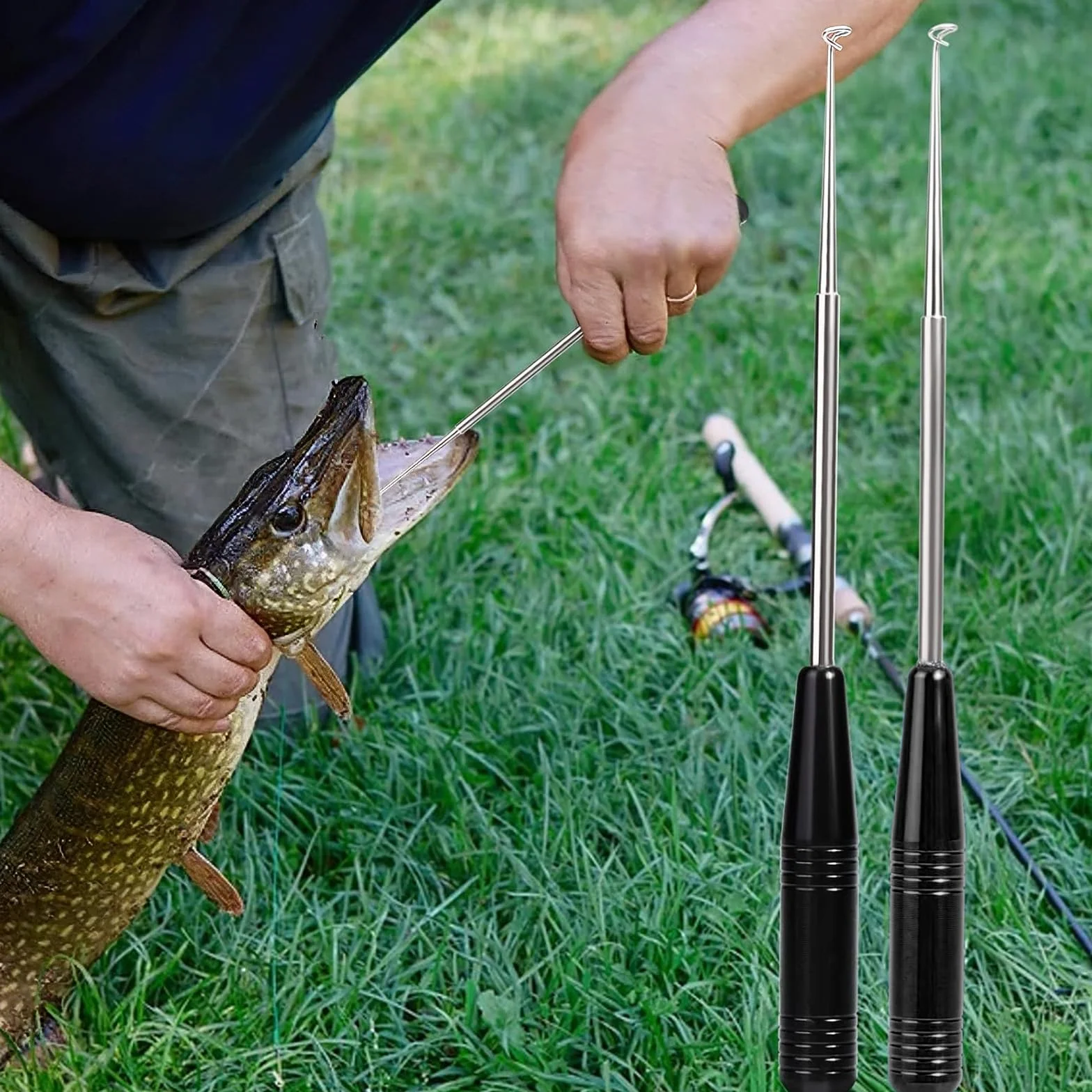 Alicates de Pesca Inoxidable, Juego de Herramientas para Línea
