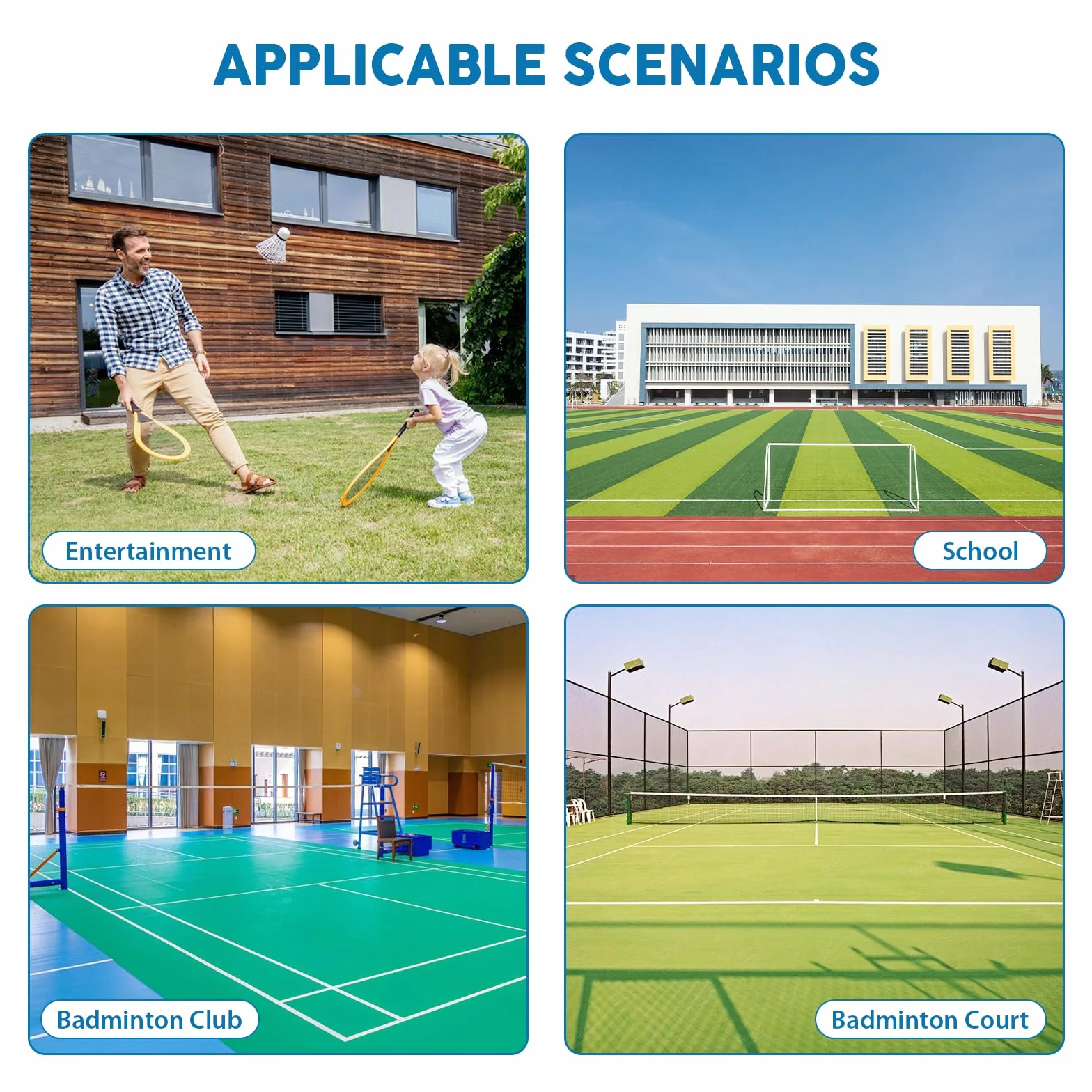 JAOGAUS Macchina per Servire Badminton con 12 Palline, Lanciatore Portatile per Allenamento Indoor e Outdoor