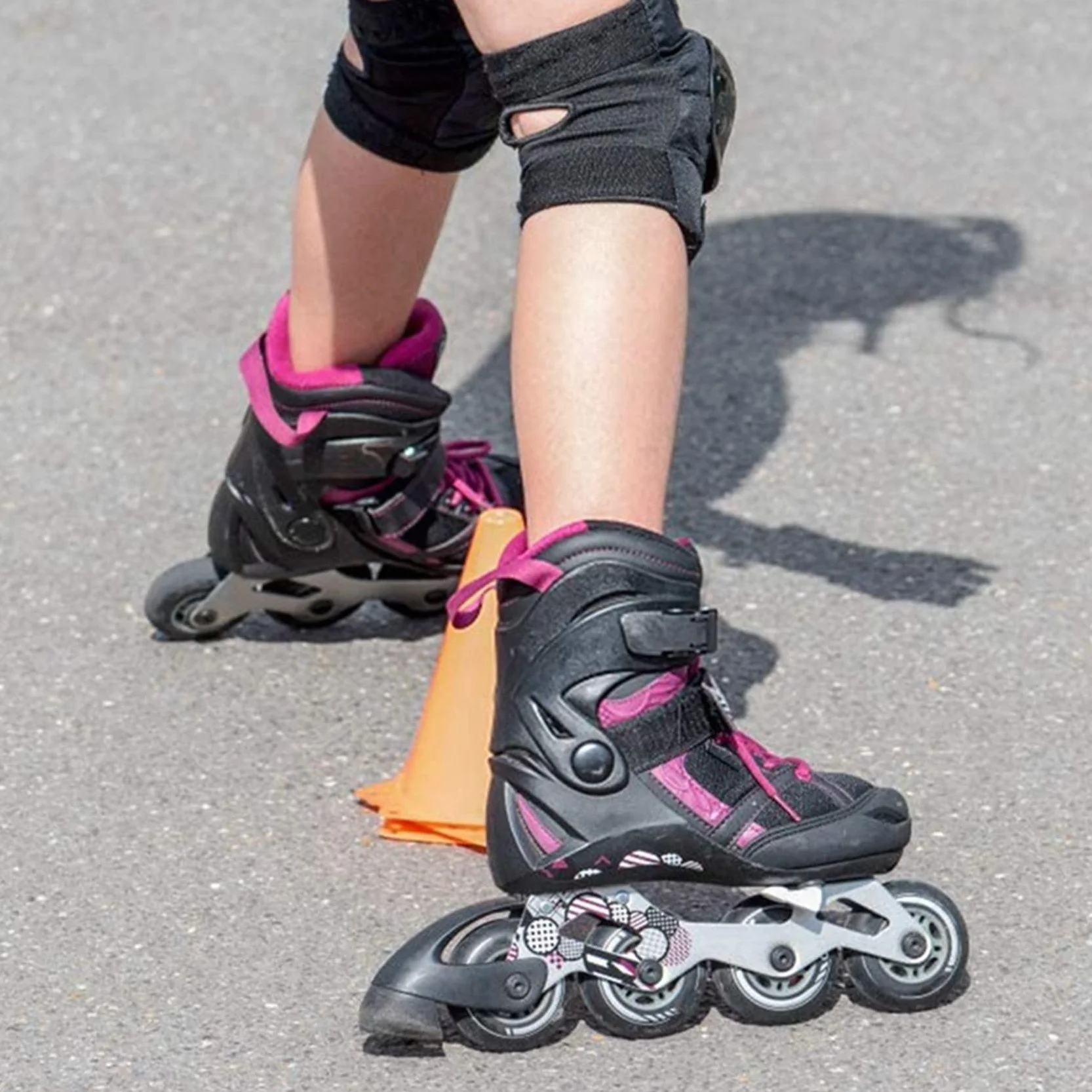Juego de Reemplazo de Correa de Patín en Línea Zapatos de Patinaje Correa de Energía Hebillas Tornillos
