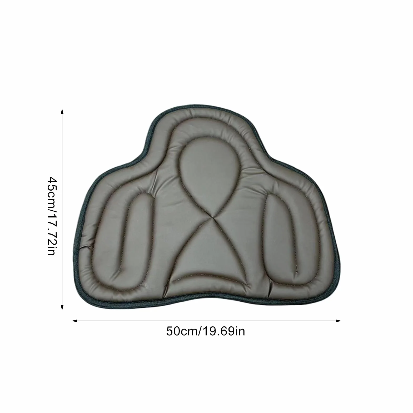 Almohadilla ecuestre de amortiguadores de choque - Mat de equitación occidental para comodidad y protección | Saver de silla de montar ideal para jinetes, hombres, mujeres | Almohadilla de apoyo para