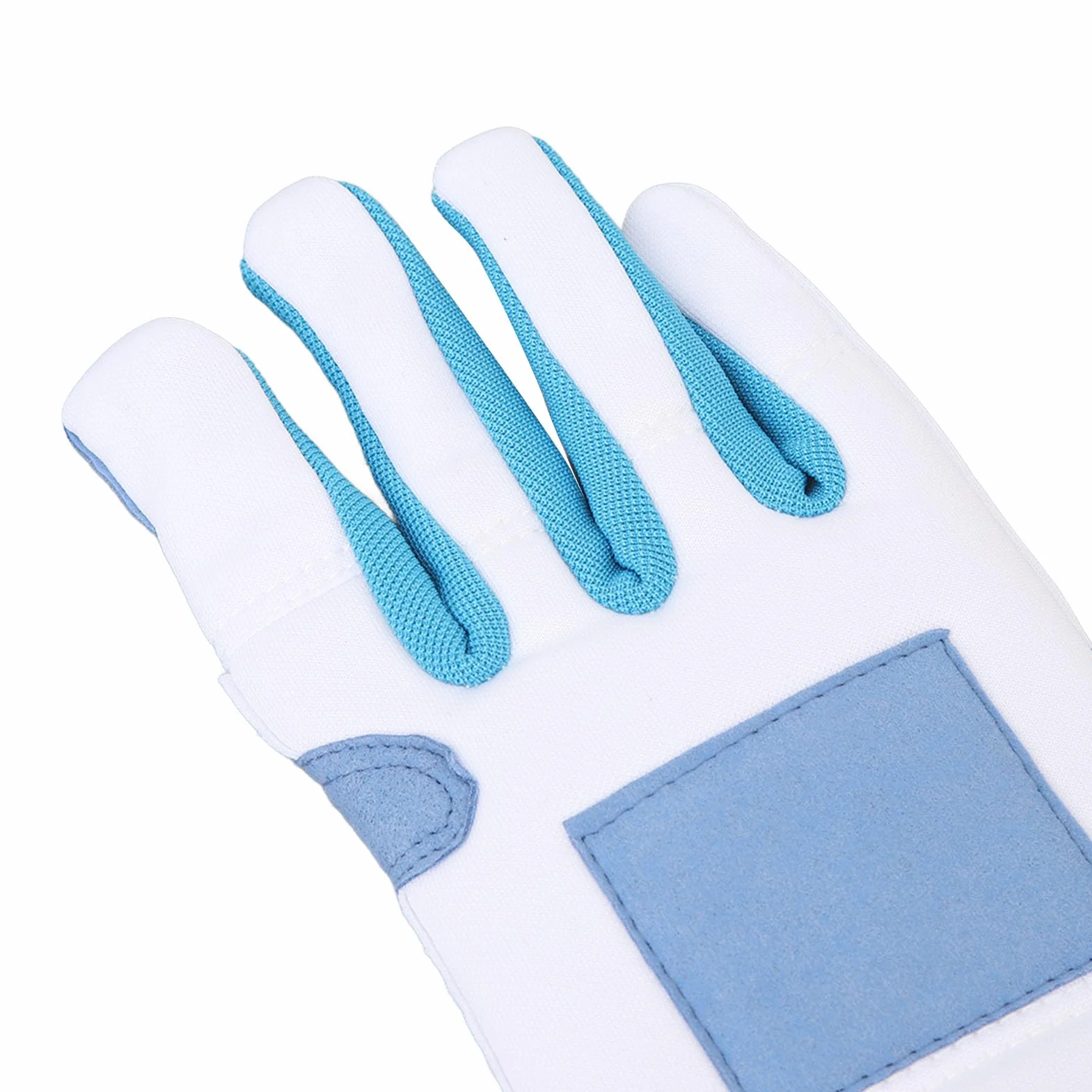 Guantes de esgrima para espada, florete y sable, tejido de punto, lavables, profesionales, talla S