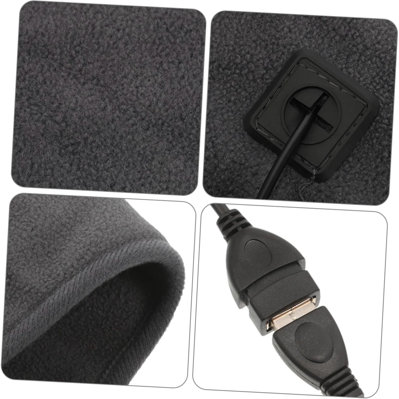 Almohadilla Térmica USB para Mascotas Manta Cálida para Perros Pequeños y Gatos Control De Temperatura para Dormitorios De Invierno