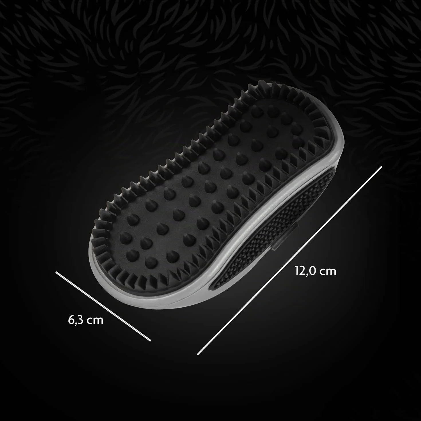 FURminator CurryComb - Peine para perros y gatos (El cepillo para el cuidado del pelaje masajea suavemente la piel - para un pelaje limpio y brillante)