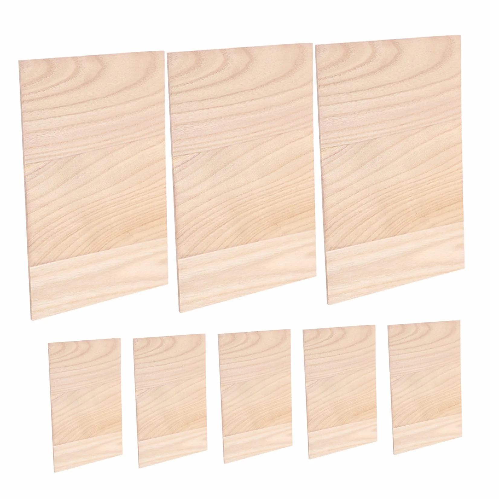 BESPORTBLE Tabla de Karate de Madera 8 Piezas Beige para Romper Entrenamiento Artes Marciales