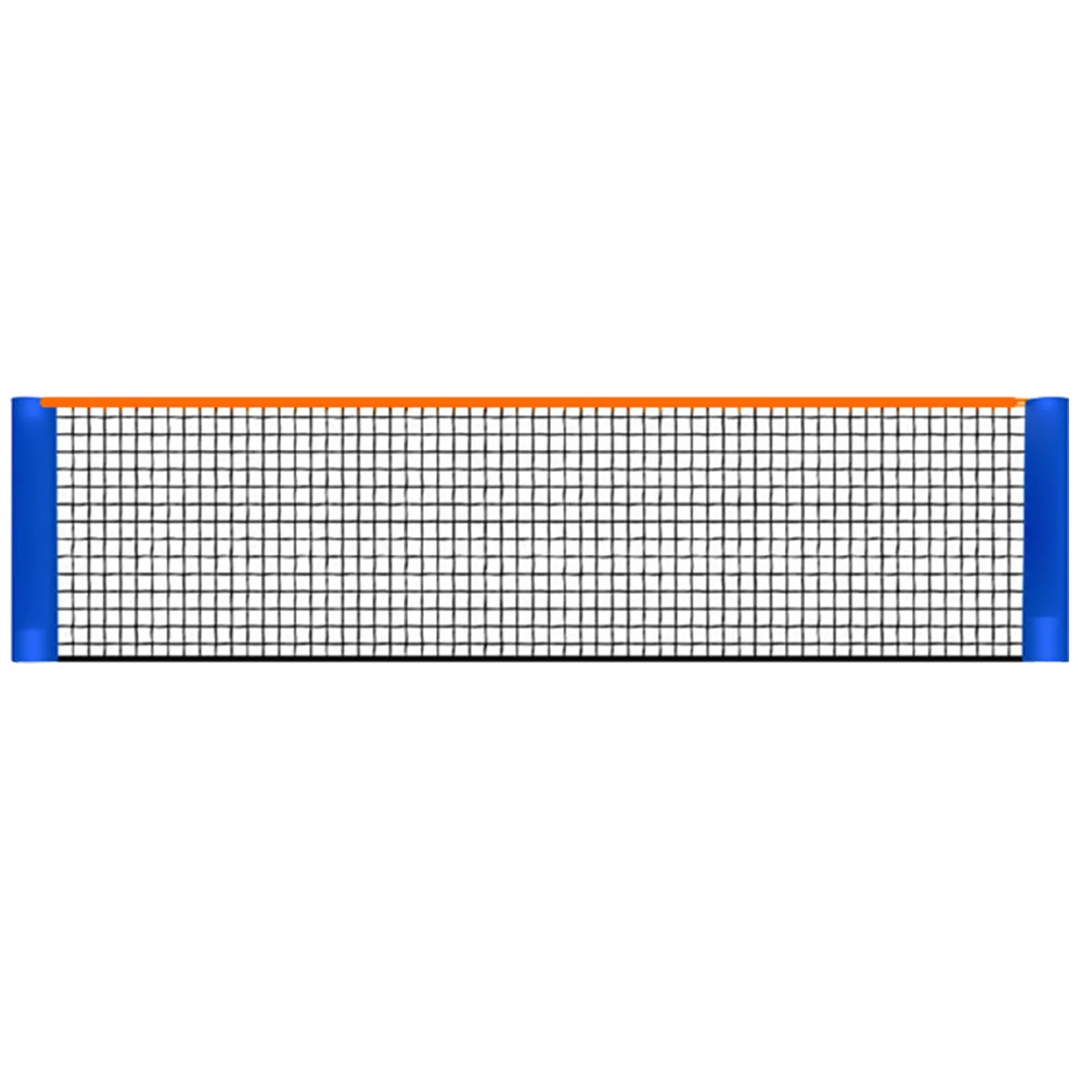 Red de Tenis Portátil 4-6 m Plegable Bádminton Voleibol para Niños Adultos Interior Exterior