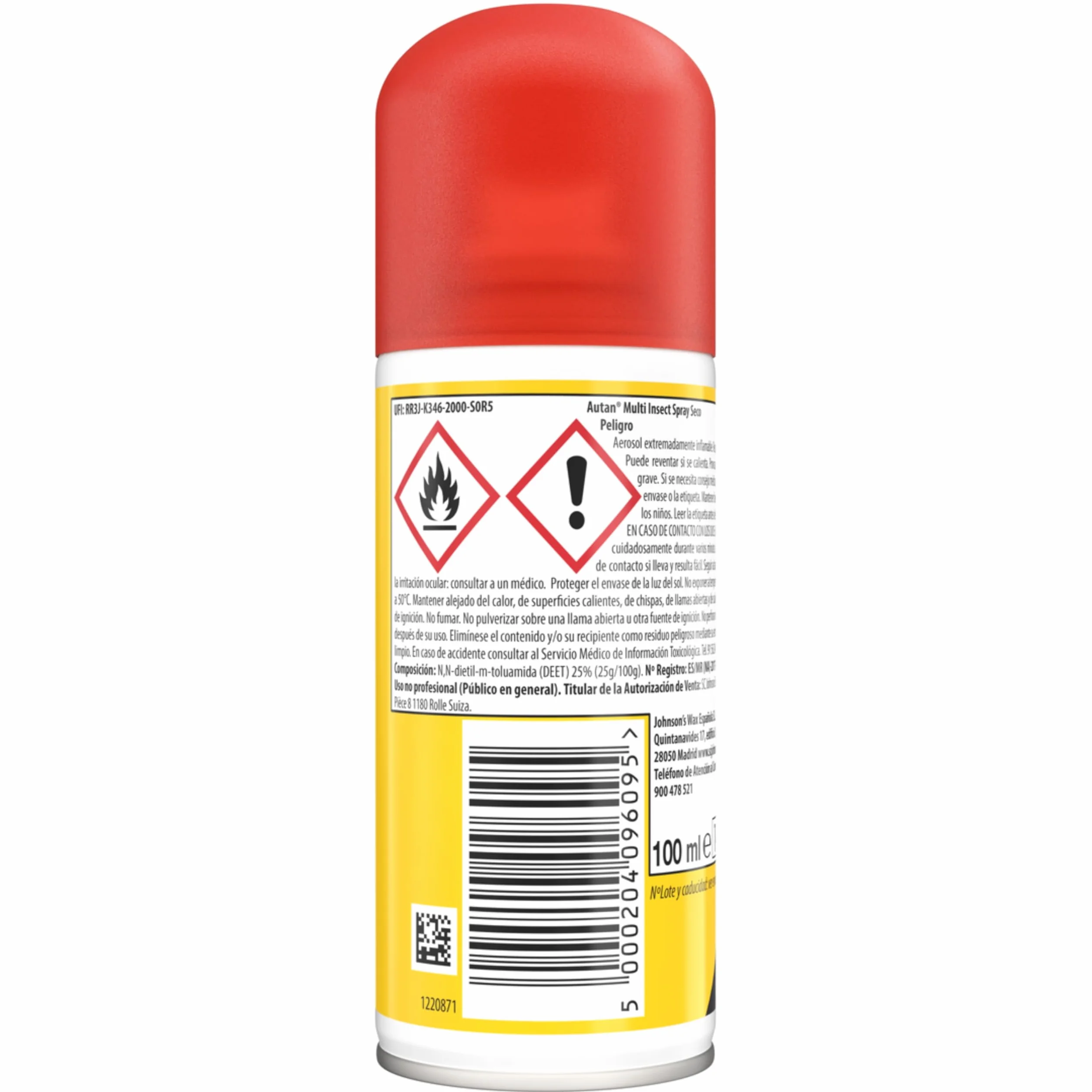 Autan Protection Plus Repelente de Mosquitos en Spray 100ml Paquete de 2