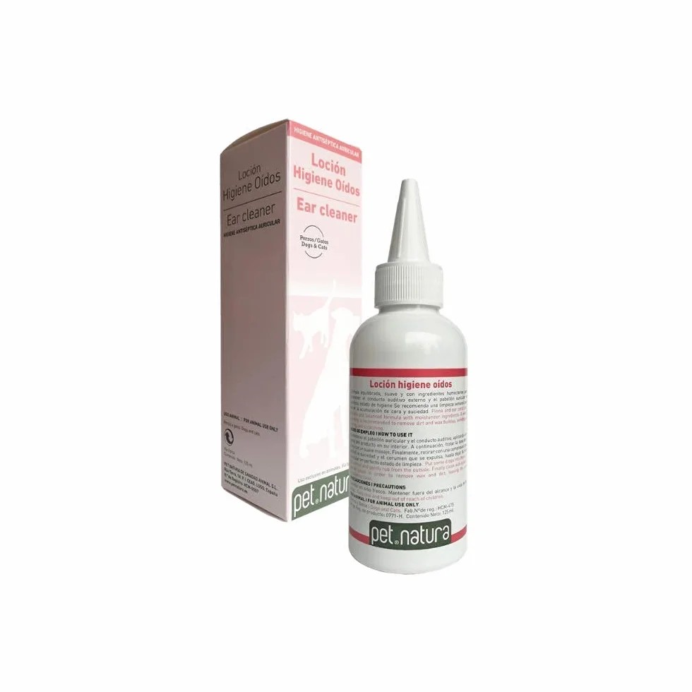 Loción Higiene Oídos para perros y gatos 125 ml.