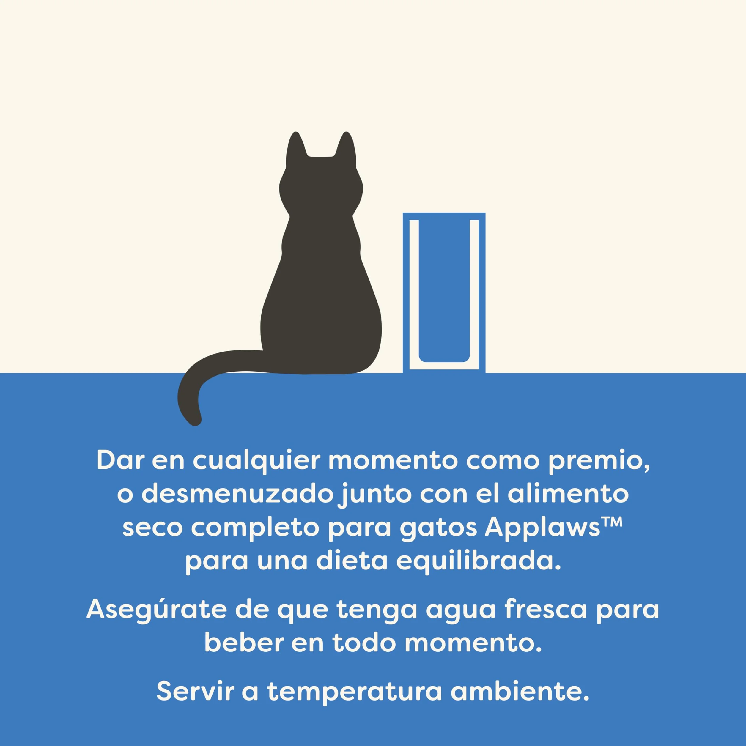 Applaws 100% Snack natural de atún para gatitos, gatos adultos y gatos mayores - Paquete de 12 bolsitas de 30 g