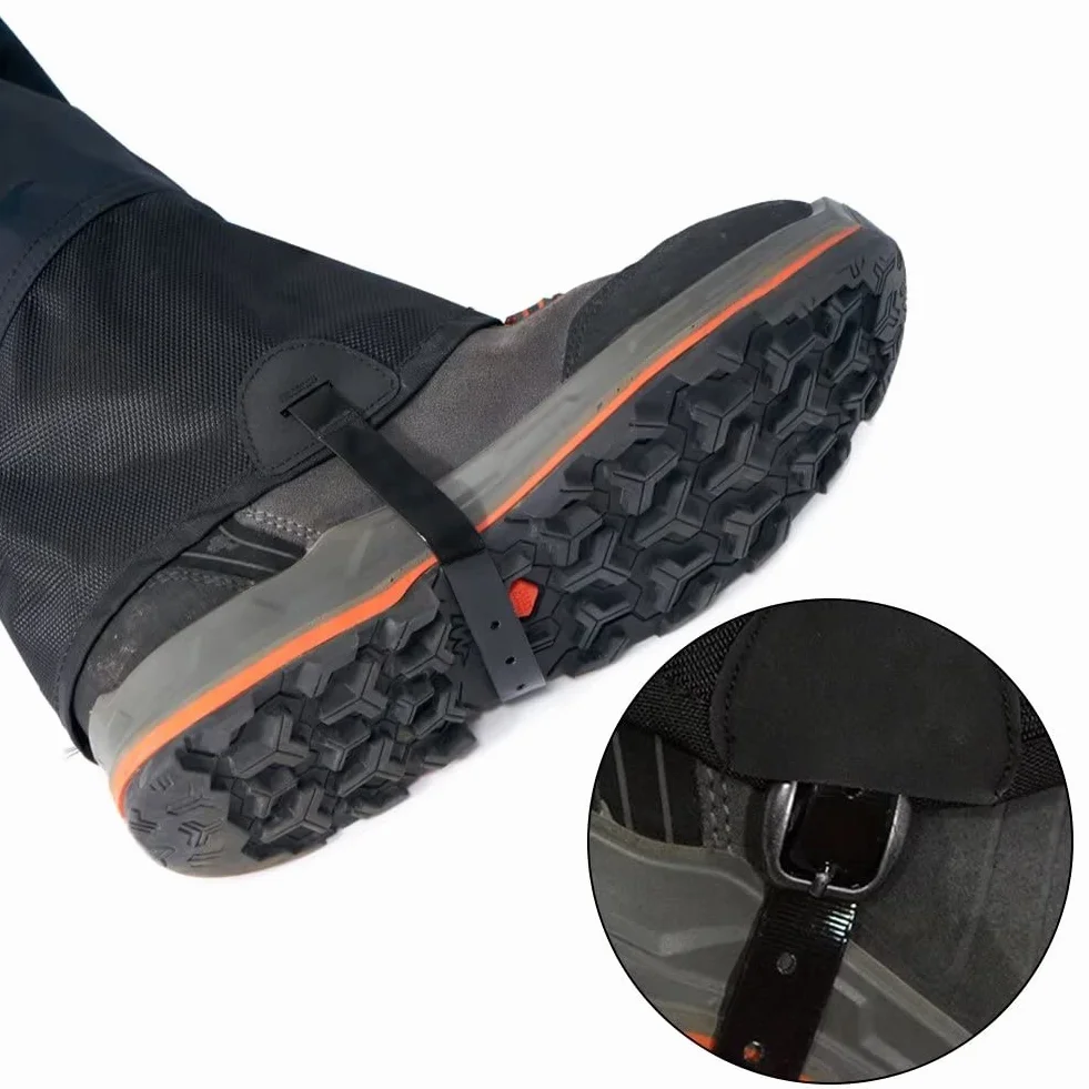 ROTTO Polainas Impermeables Senderismo Nieve Trekking Caza Cremallera Totalmente Abierta