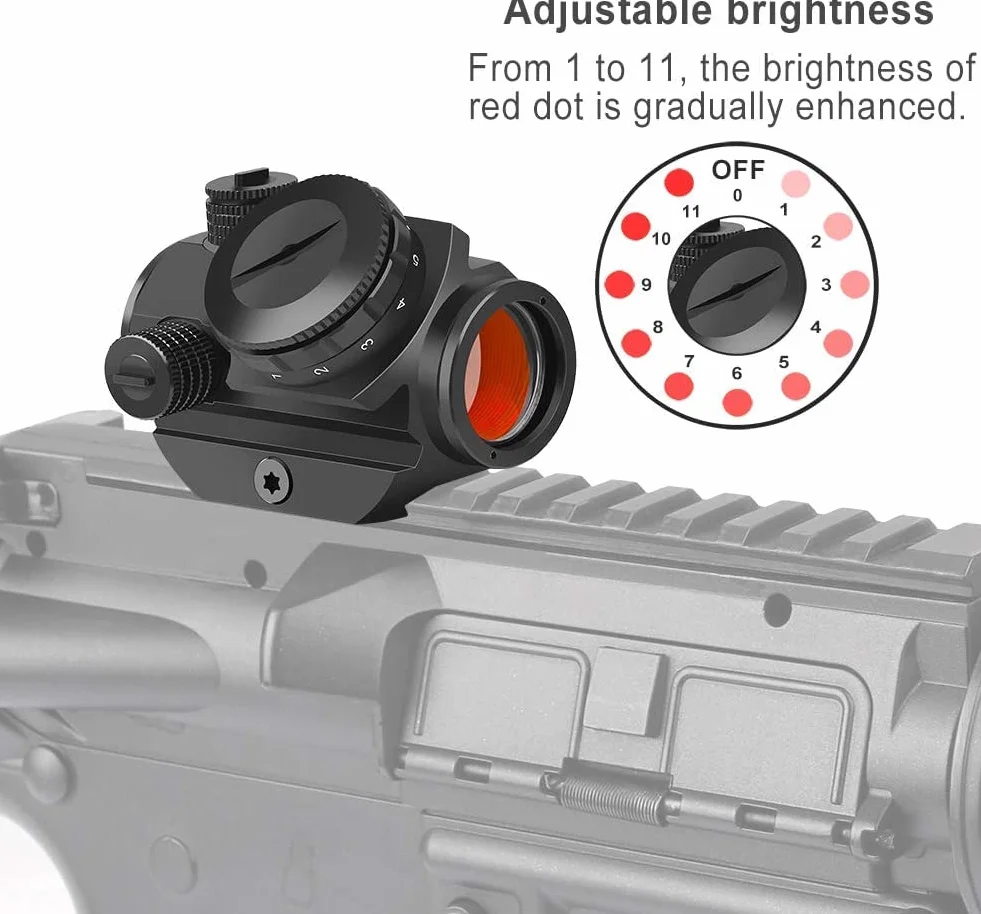 Feyachi RDS-22 Mira de Punto Rojo Airsoft Deportivo