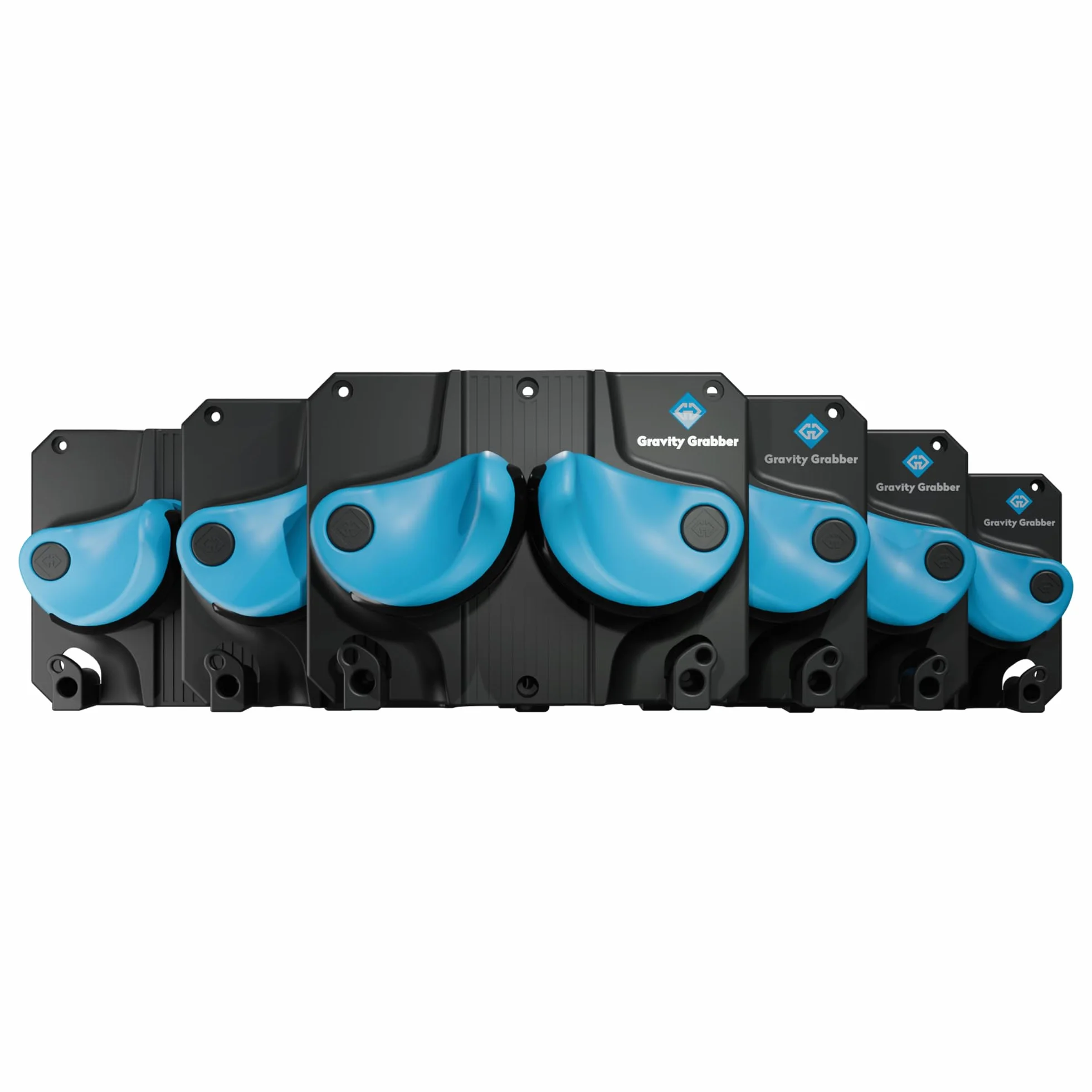 Gravity Grabber Estante de Pared para Esquí y Snowboard - Azul Verdoso