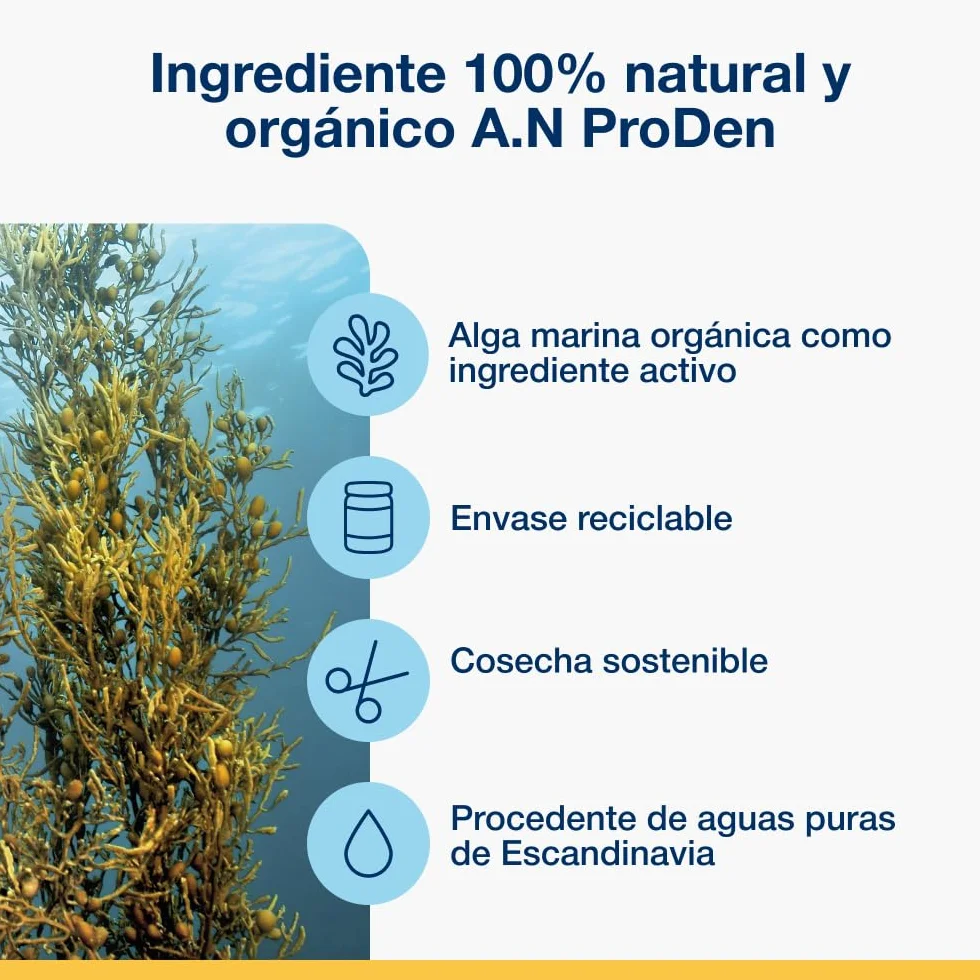 ProDen PlaqueOff Perros y Gatos en Polvo 60g, Limpieza Dental con 100% Alga Natural, Limpiador de Sarro Dental y de Placa, Elimina Eficazmente el Mal Aliento en Mascotas, Hasta 6 meses de duración