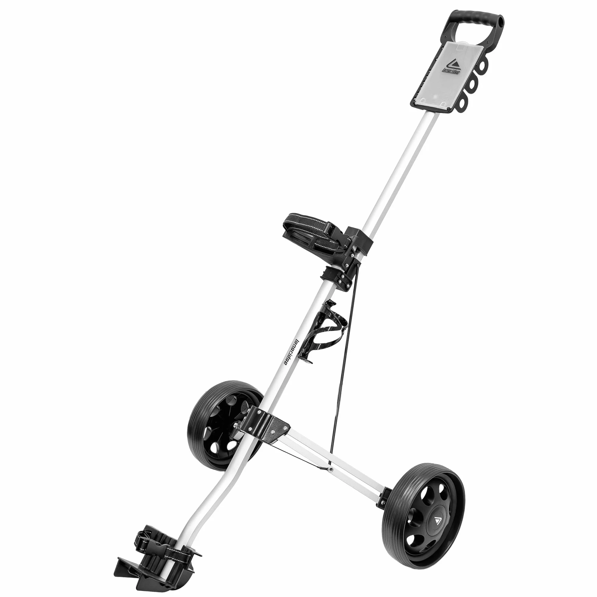 Longridge Alu Lite Carrito de golf de dos ruedas, Plata