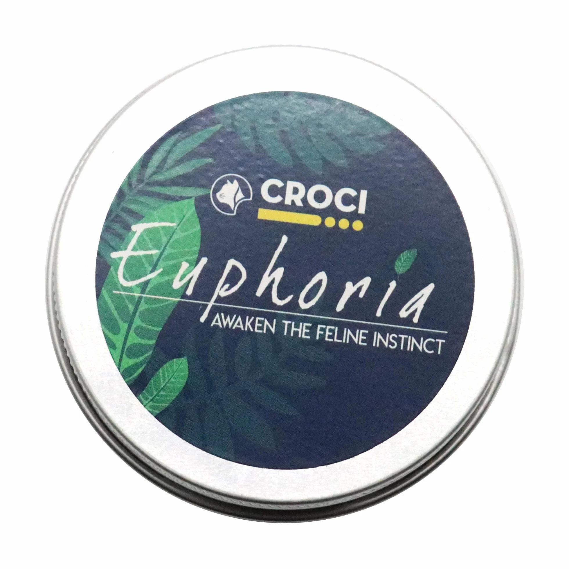 Croci Euphoria - Tarro de Hierba gatera Seca Natural picada, Atractivo para Gatos, 25 g