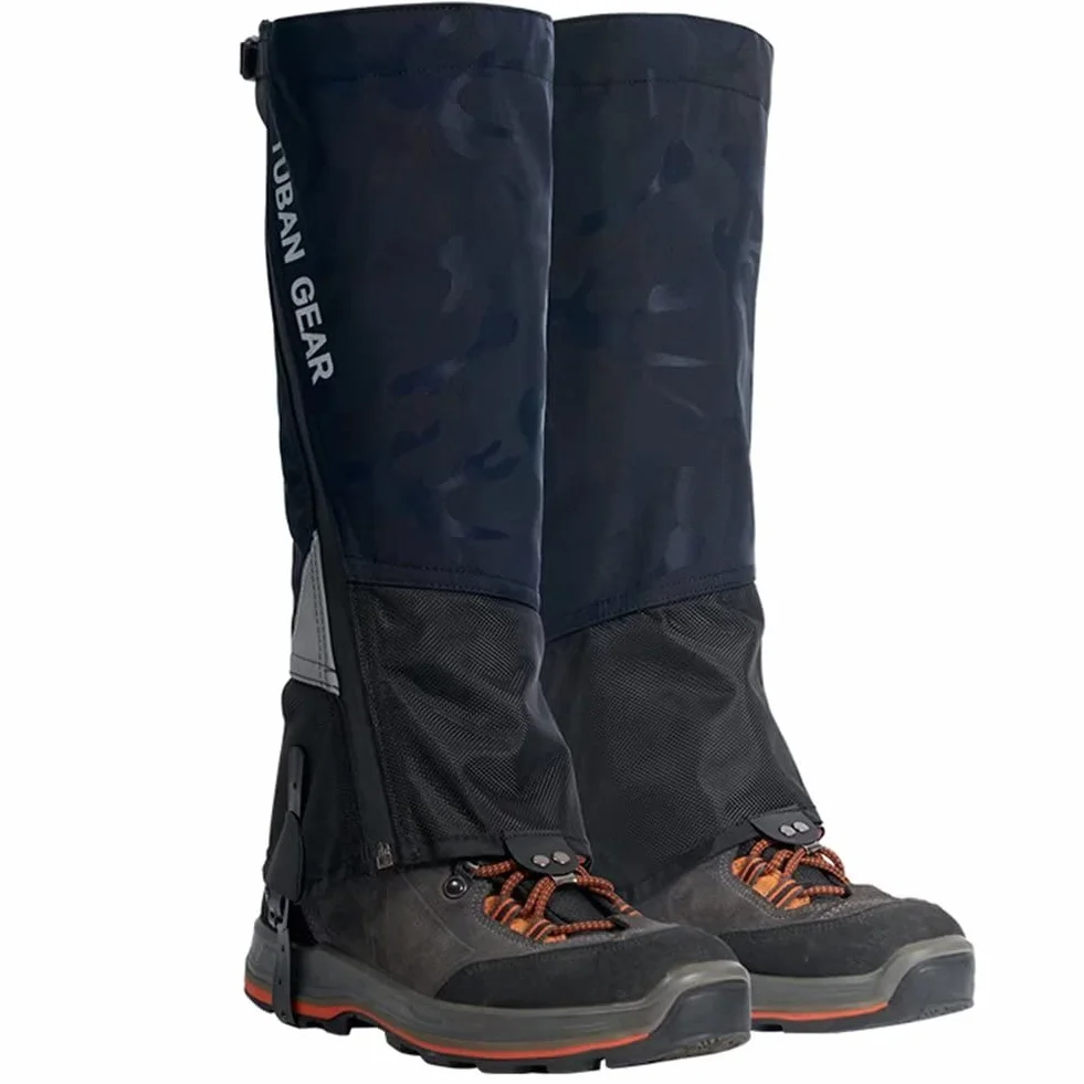 ROTTO Polainas Impermeables Senderismo Nieve Trekking Caza Cremallera Totalmente Abierta