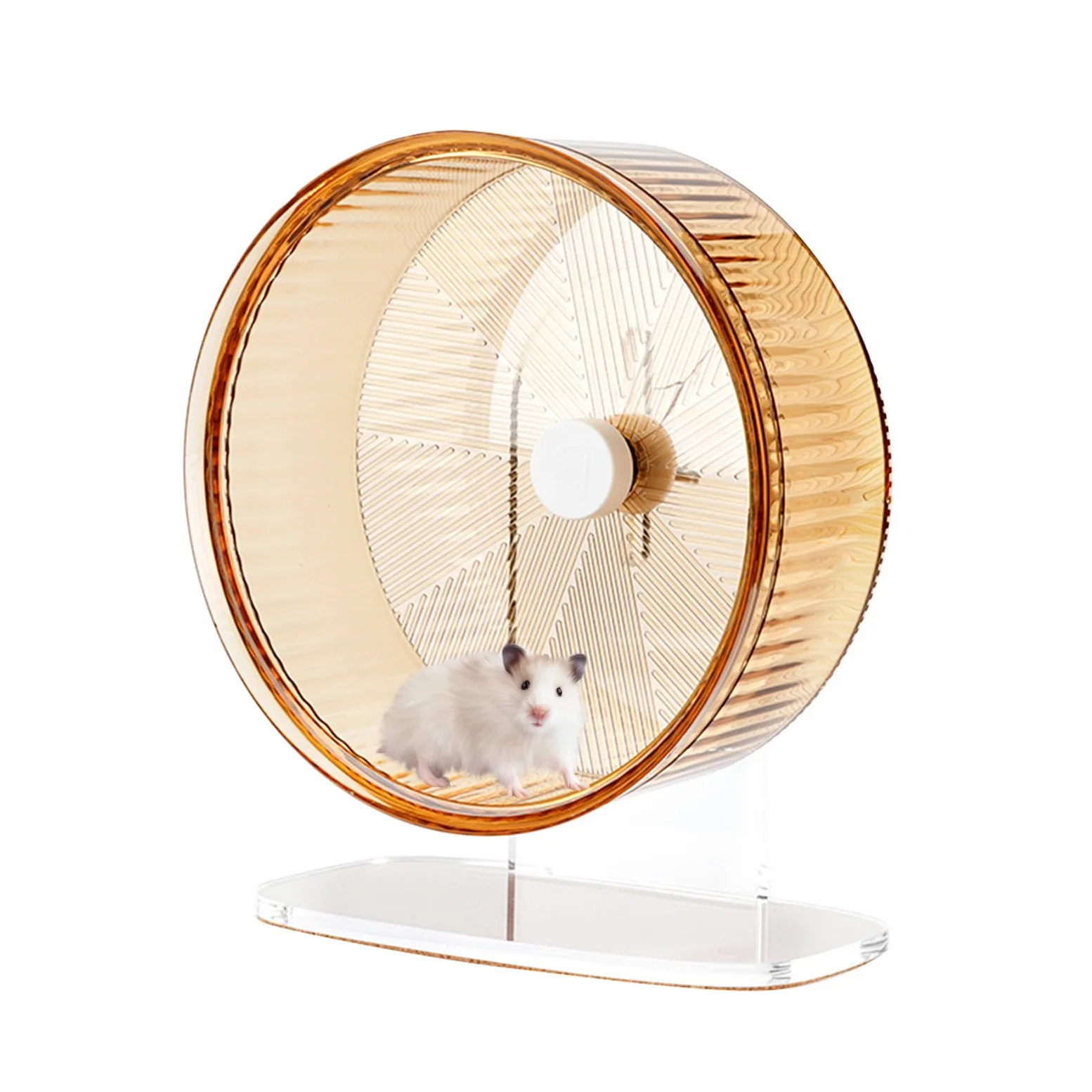 Rueda de Ejercicio súper silenciosa para hámsteres: Juguetes giratorios silenciosos, Ruedas para Correr con Soporte de Altura Ajustable para hámsteres, jerbos, Ratones u Otros Animales pequeños, 8.5