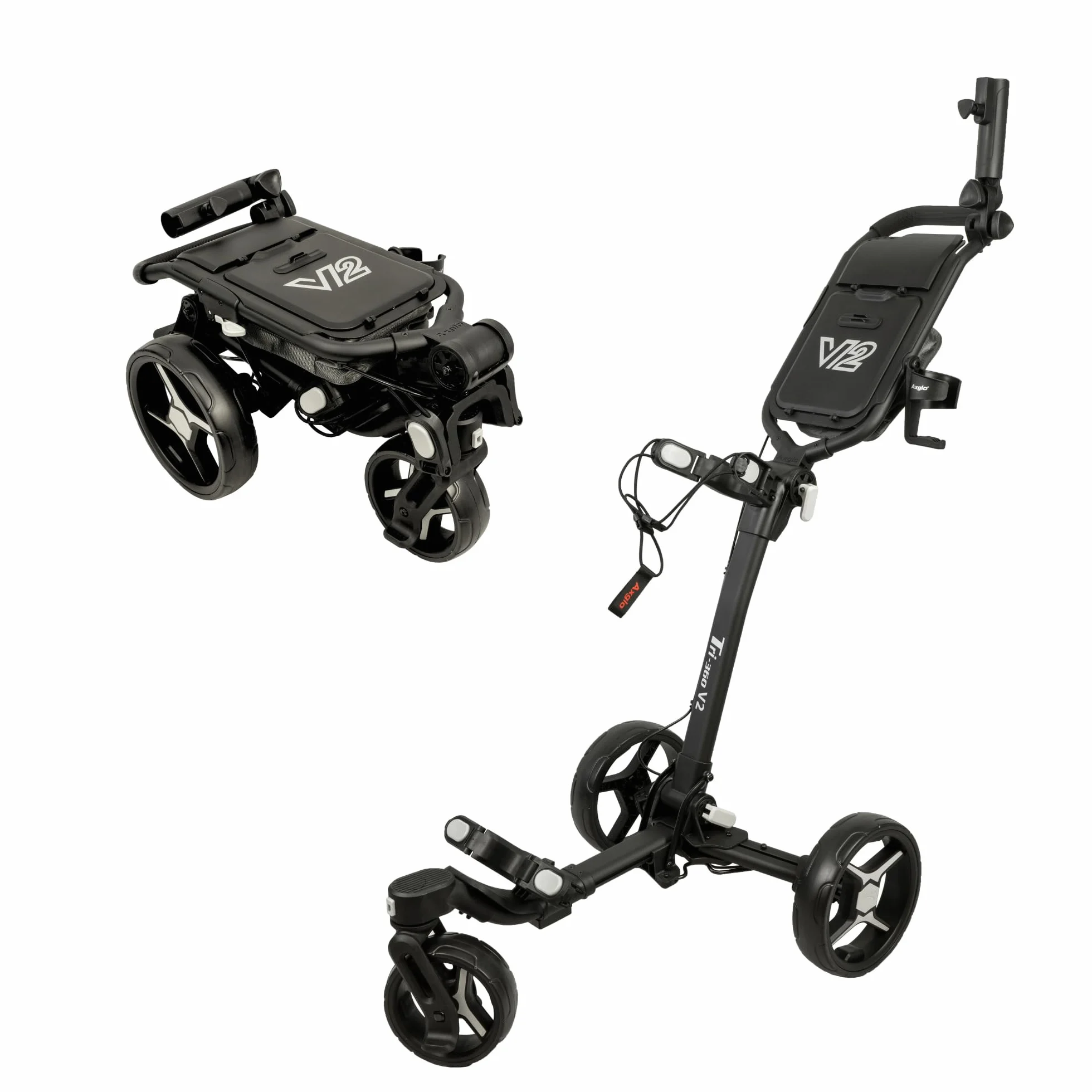 Trilite 360 Carro de 3 Ruedas para Adulto, Negro y Gris