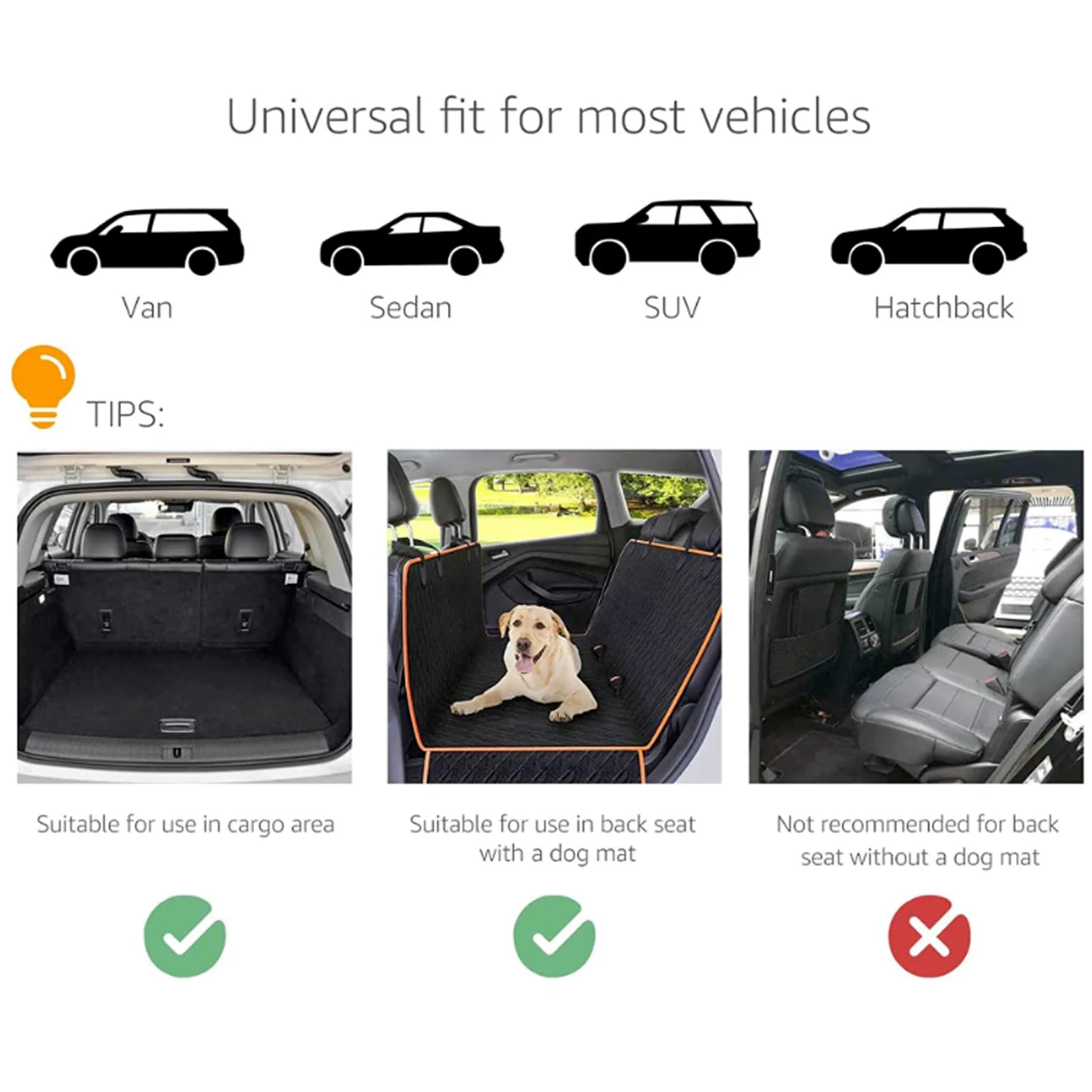 Barrera de Coche para Perros para SUV, Malla de Alambre Ajustable y Resistente, Divisor para Mascotas, Ajuste Universal, Asiento Trasero, Separador de Perros, Red Protectora para Maletero,