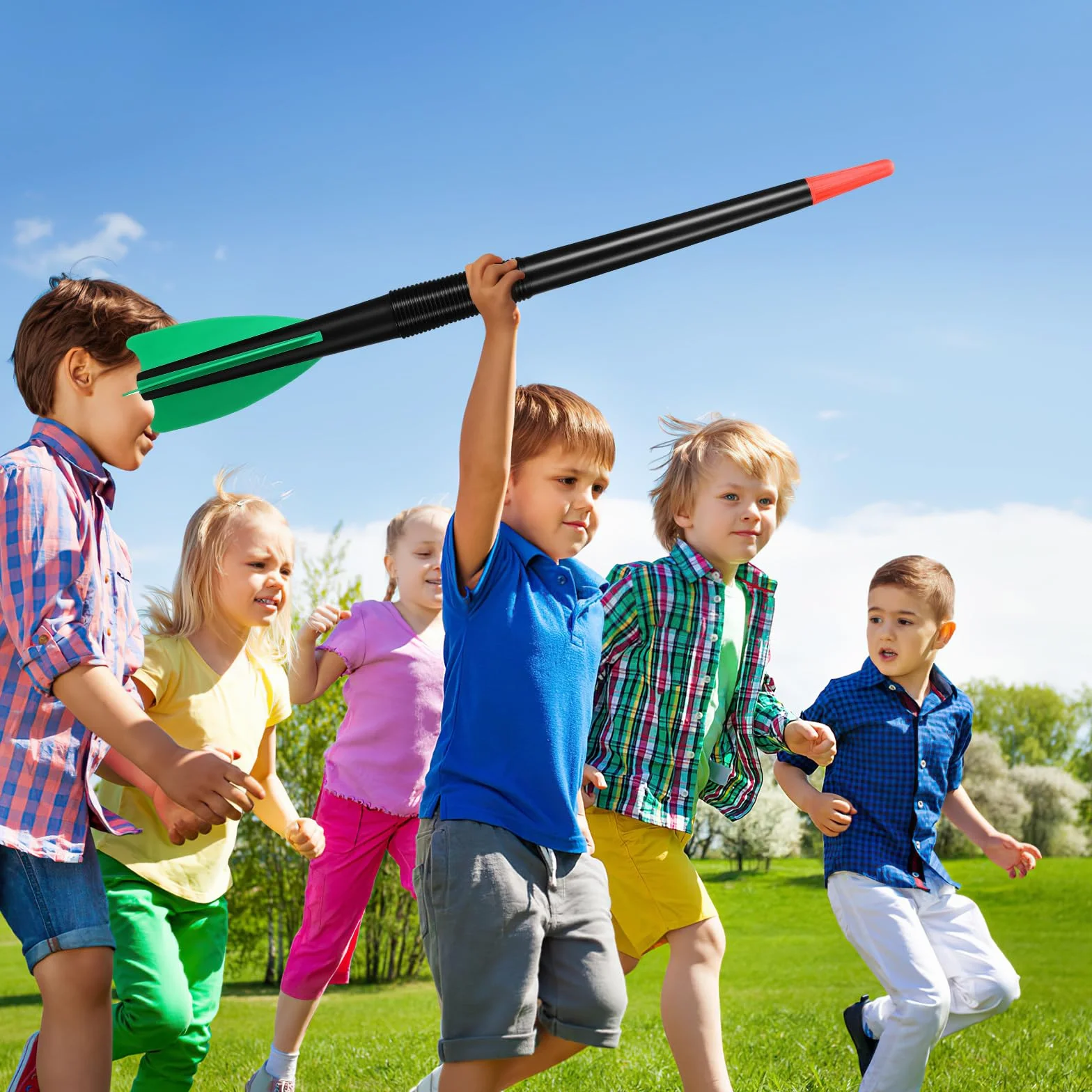 Jabalinas de entrenamiento de plástico suave para niños, lanzamiento de jabalina para competición escolar