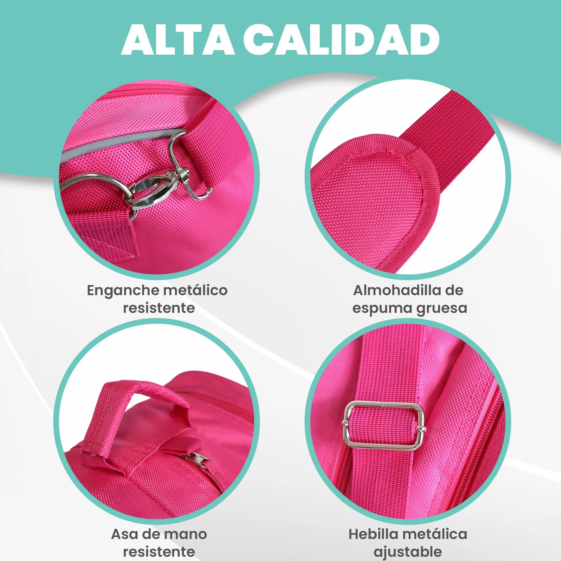 Bolsa para Patines Niña Mochila 4 Ruedas y en Línea Ajustable Transpirable Reflectante