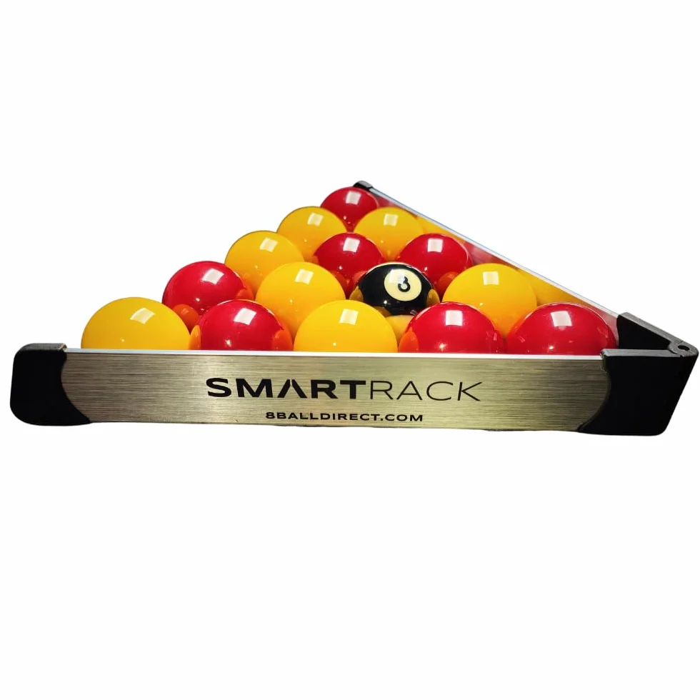 Smart Rack Estante para billar triángulo Pelotas 5 cm Tamaño inglés
