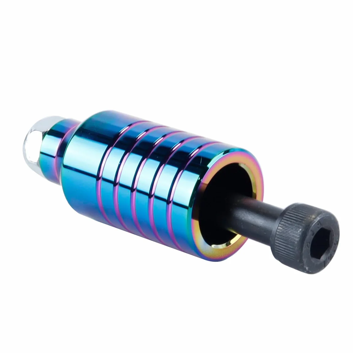 Pro Stunt clavijas para patinete acrobático de aluminio negro arcoíris eje 12,9 pasos tuerca de montaje grinds 5050