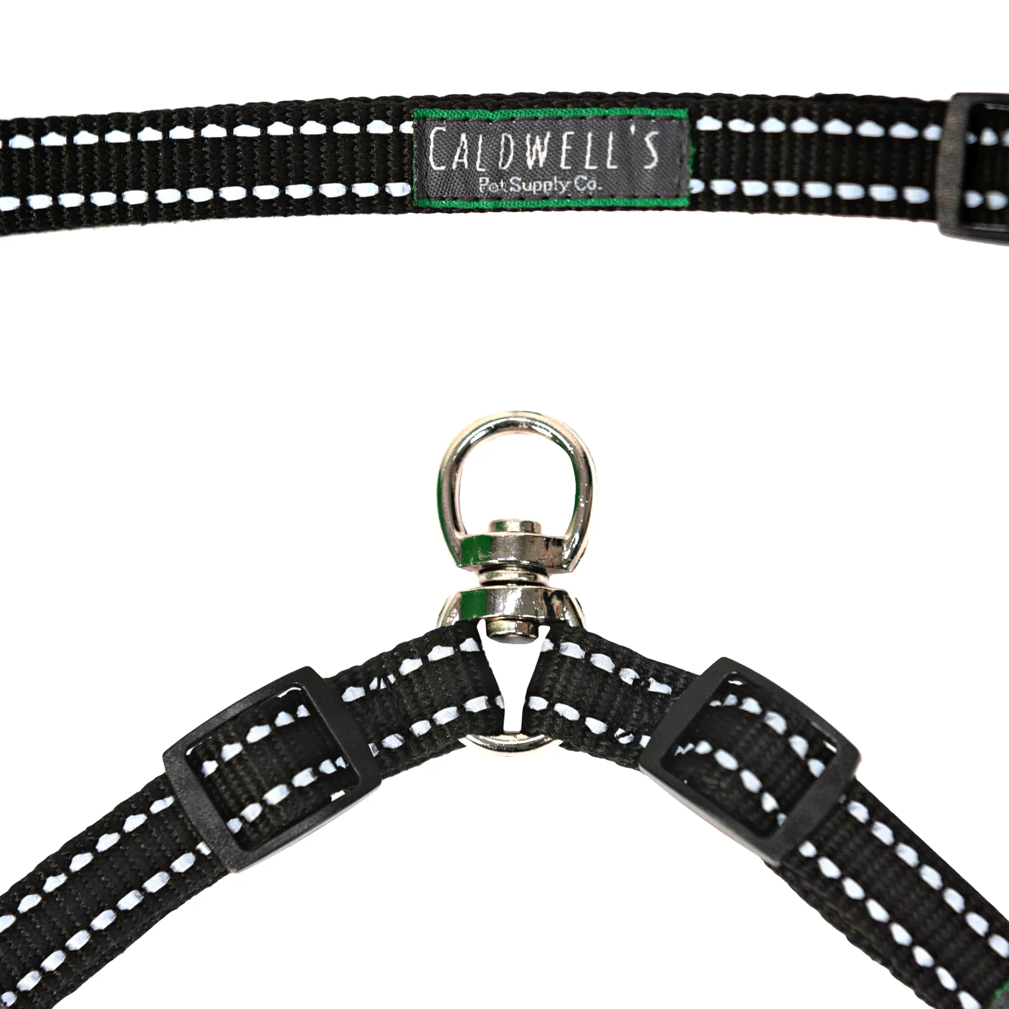 Caldwell's Pet Supply Co. No Perro enredo acoplador Correa de Perro, Perro Doble de Walker - Trainer Correa - Dos Perros Divisor Ajustable Resultado: 1 X 11-20 Pulgadas