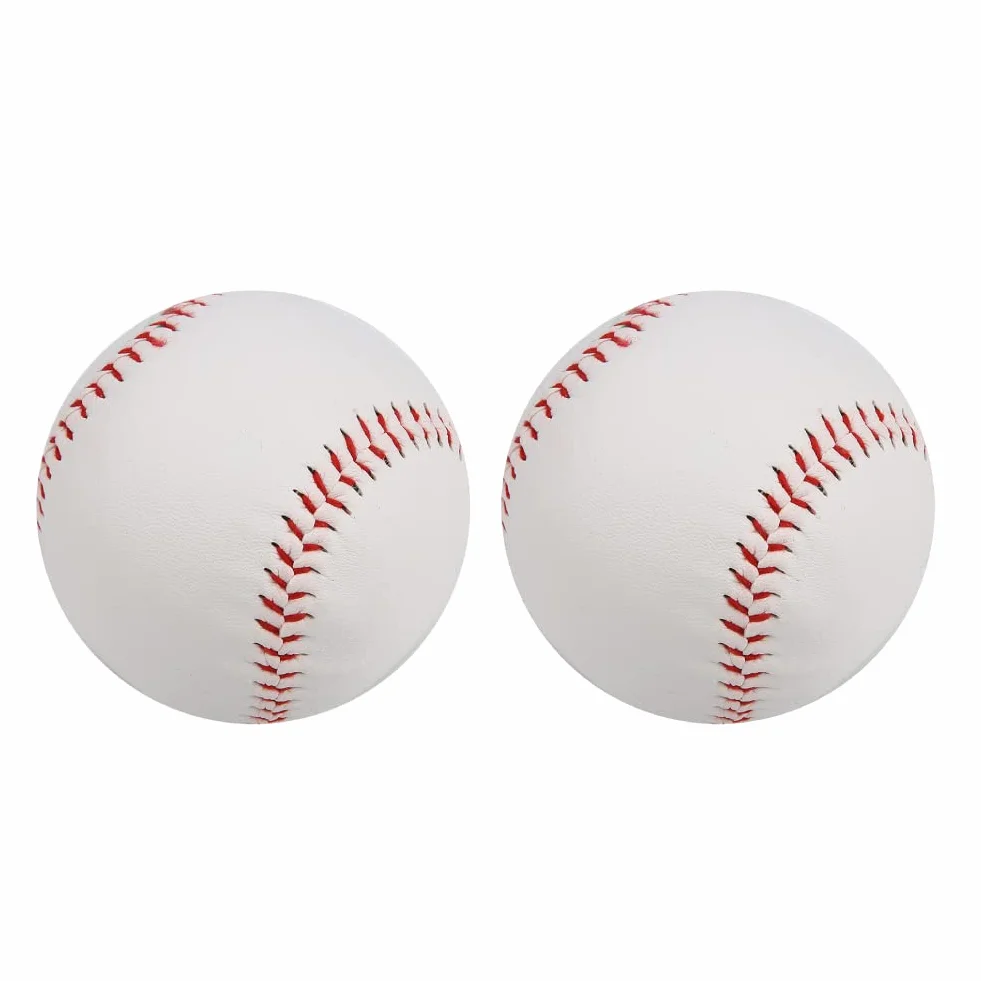 Pelotas de béisbol Profesionales de Espuma Suave PVC Cosidas a Mano