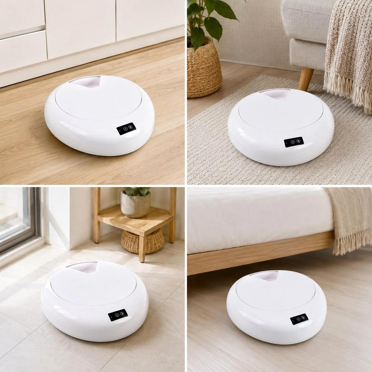 Dispensador Automático de Comida para Gatos, Comedero Húmedo con Bandeja Extraíble, Portátil, Diseñado para Comidas Regulares, Control Remoto, Adecuad, Blanco, Individual