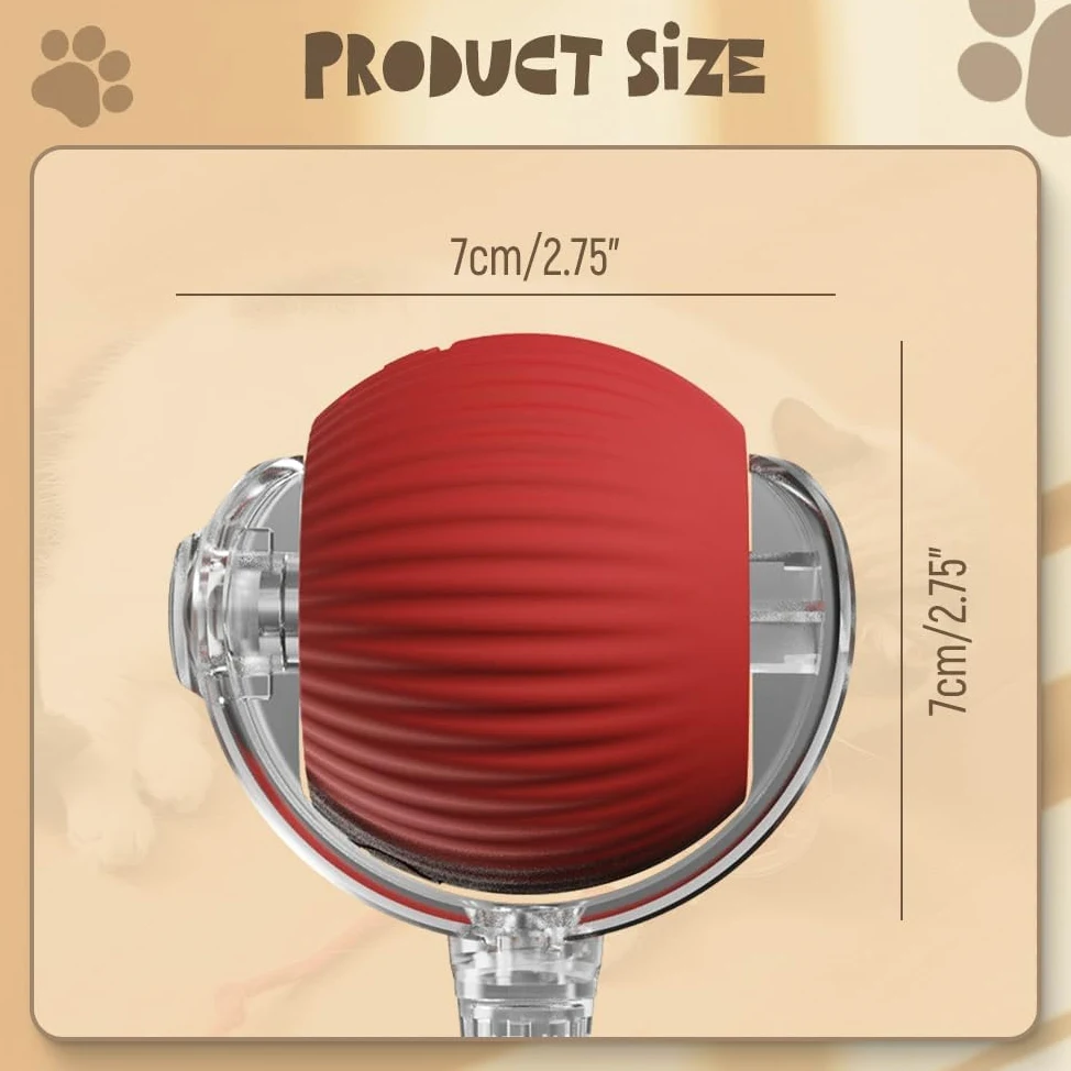 Pelotas de juguete interactivas para gatos, juguetes para gatos adultos aburridos de interior, bola interactiva inteligente para gatos y perros, juguetes para gatos de interior, bola de mascotas Peppy