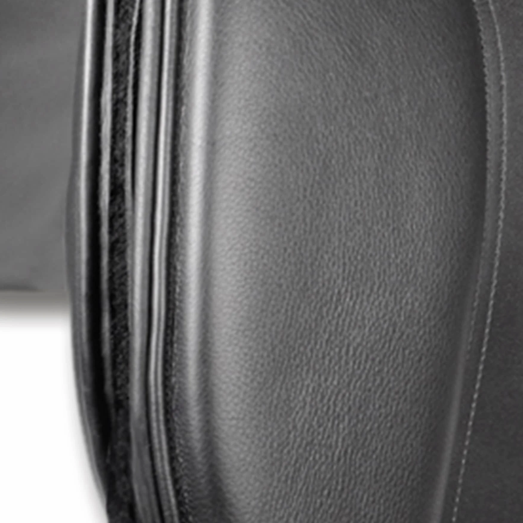 WALDHAUSEN Sillín de doma Comfort, piel, 17,5''/44 cm, negro