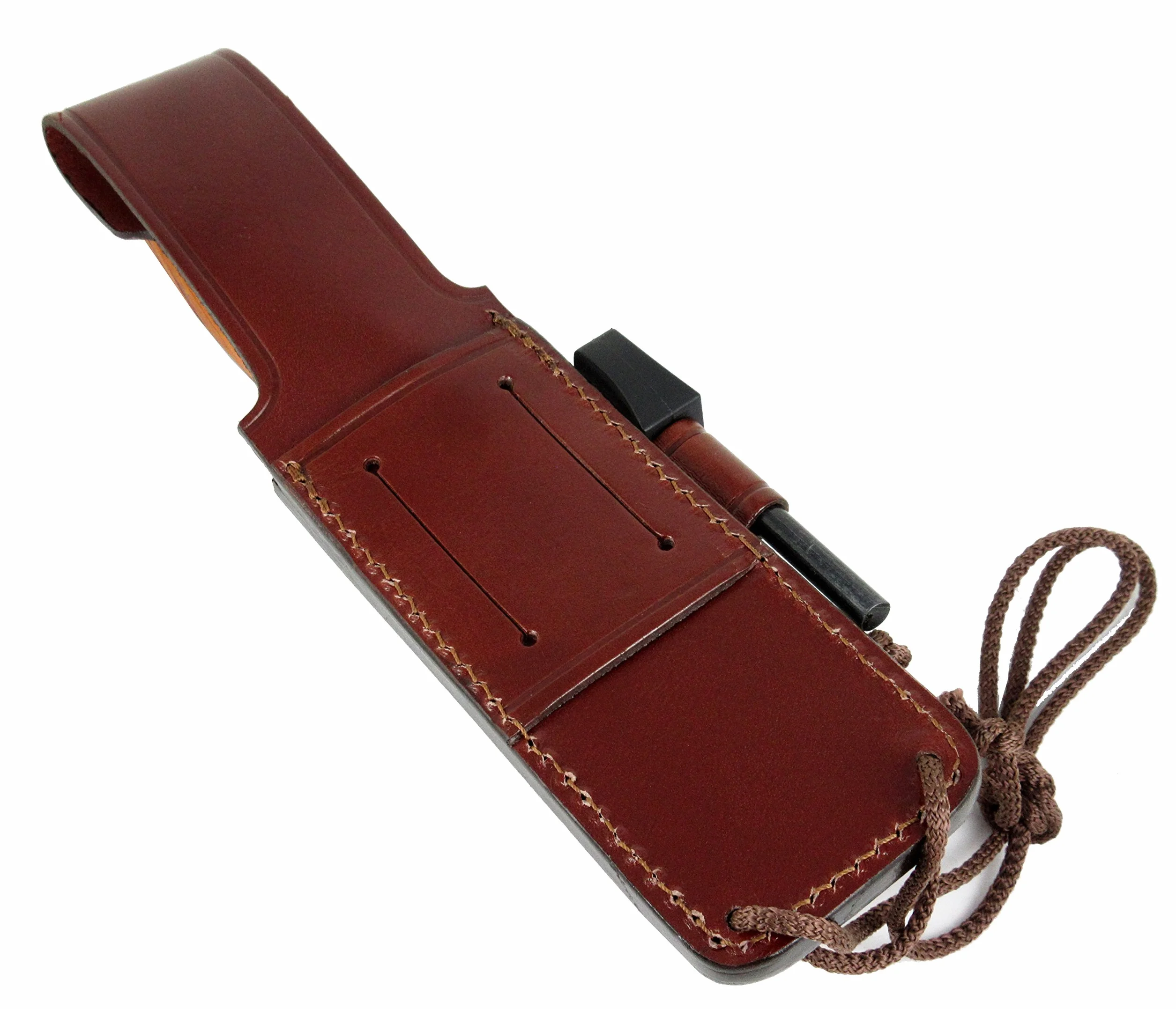 Cuchillo supervivencia caza monte bushcraft camping outdoor Acero MOVA 58 Funda de piel Fabricado en España