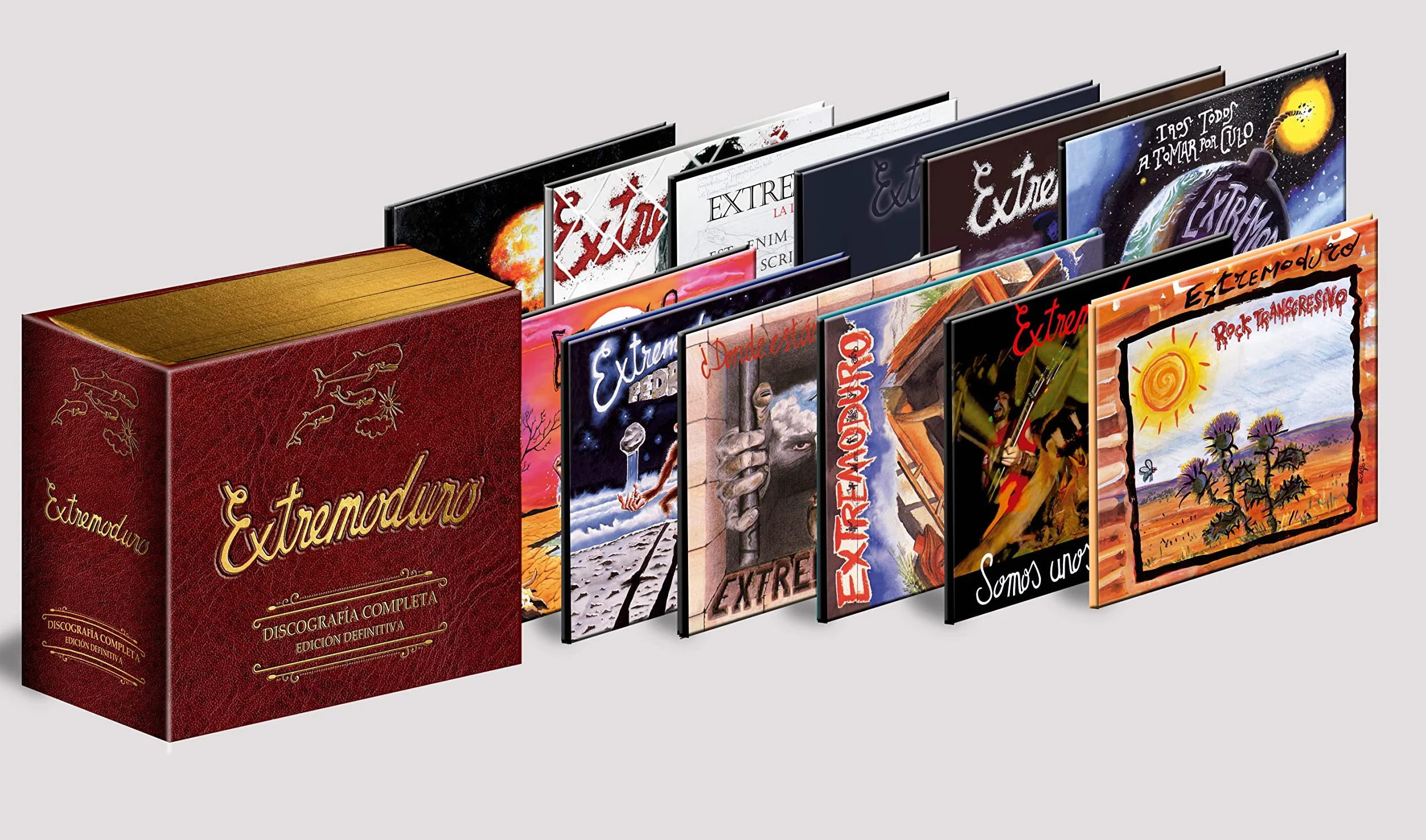 Extremoduro Discografía Completa 12 CD Edición Definitiva