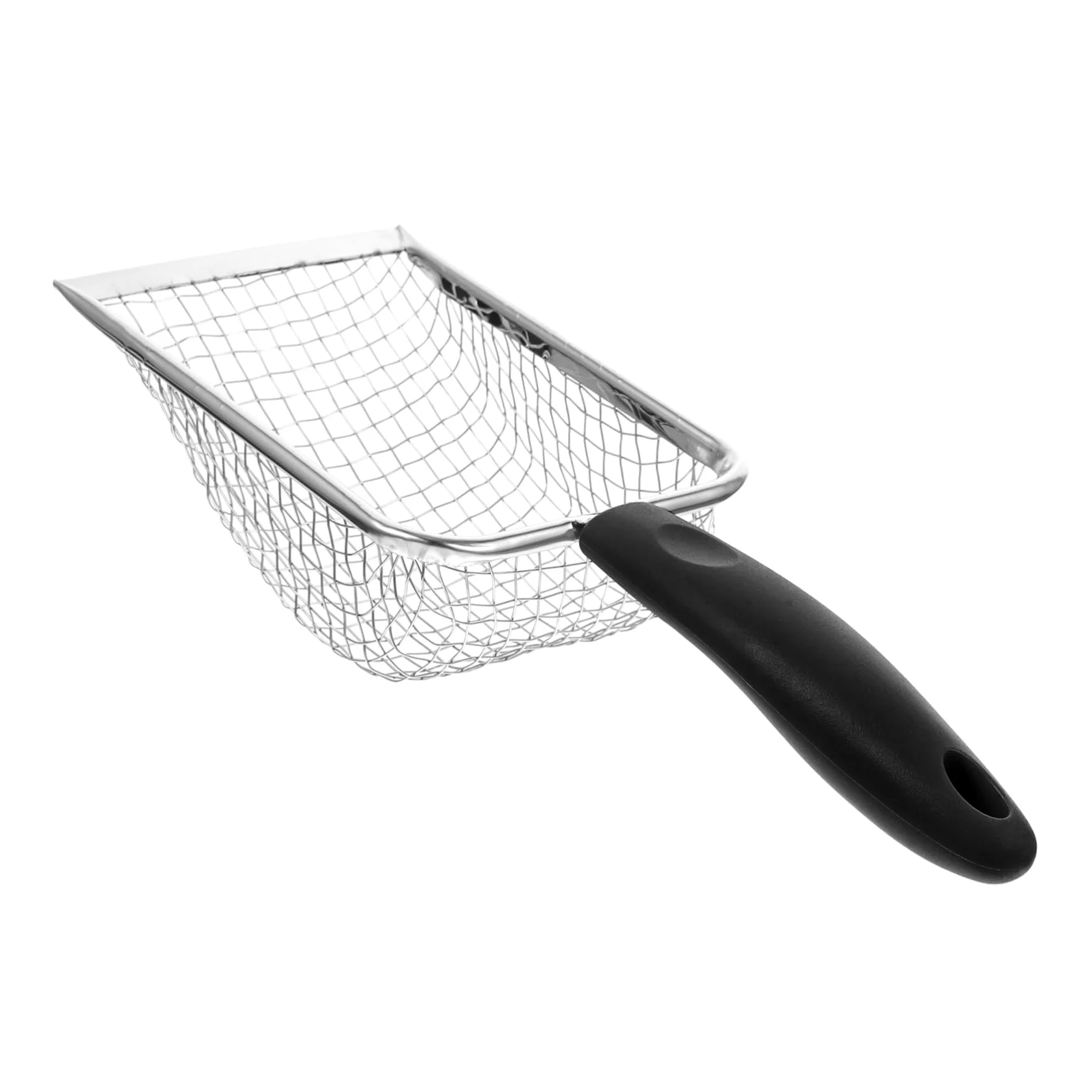 Cuchara de arena para gatos y reptiles, espátula de precisión para uso doméstico, diseño duradero y eficiente