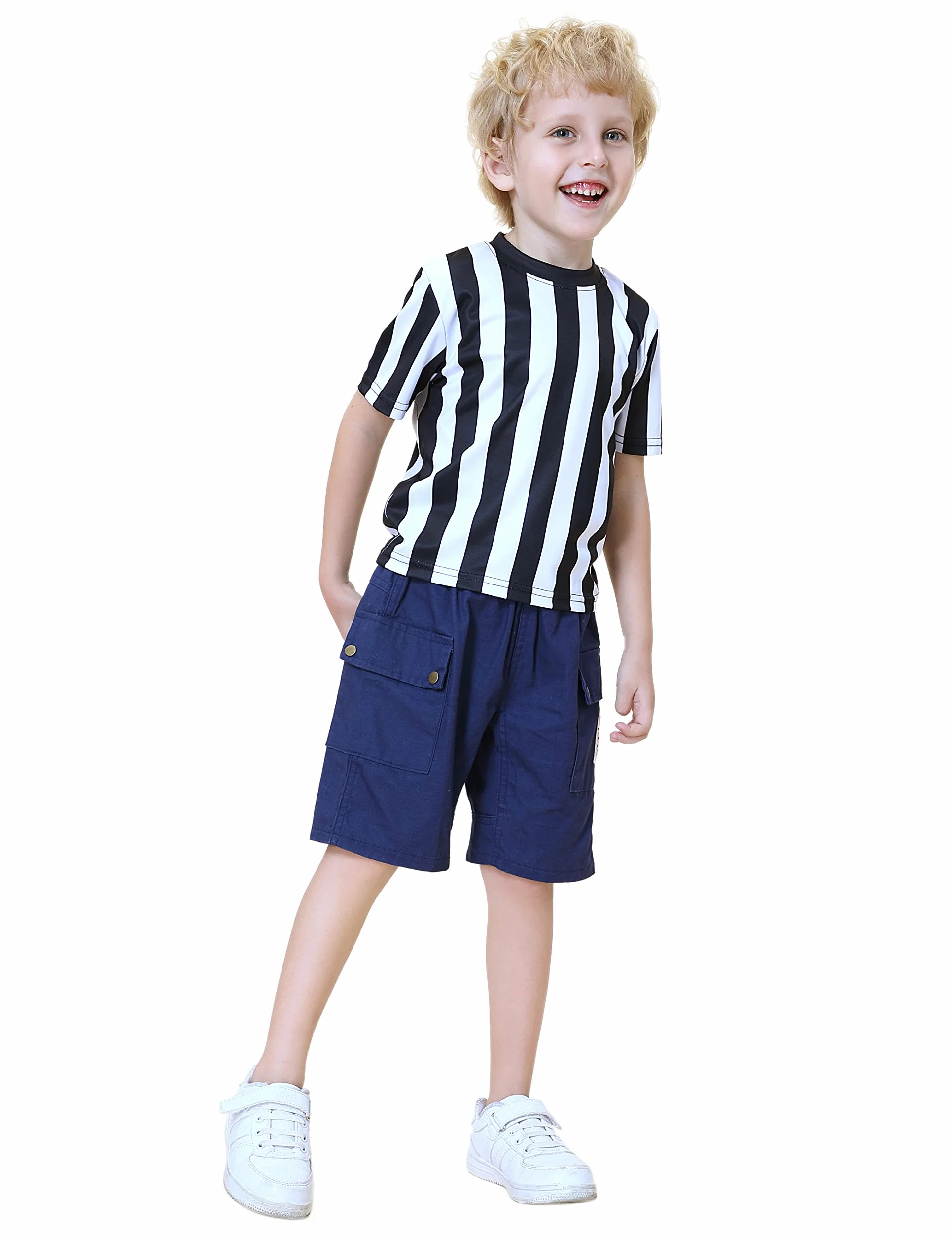 TopTie Camiseta de árbitro niños diseño cordón
