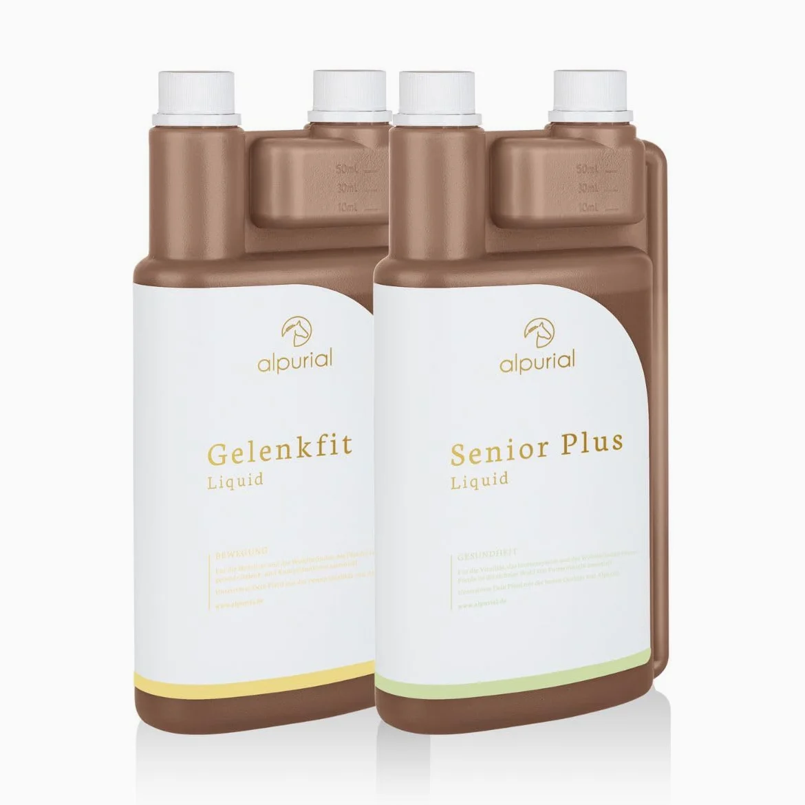 Senior Bundle – Soporte holístico para problemas típicos de edad de caballos mayores – desarrollado por veterinario (2 x 1 litro)
