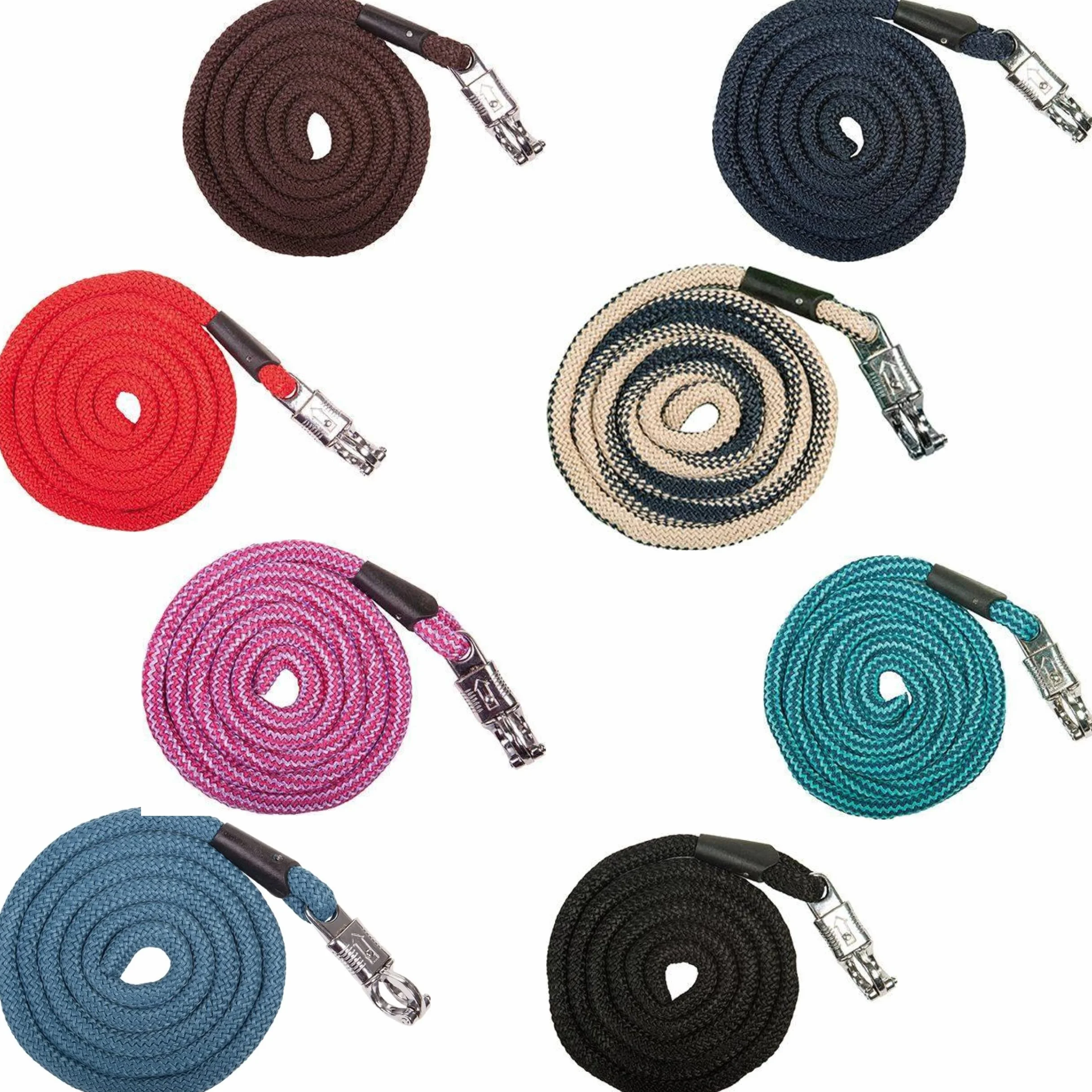 HKM Aachen Ramal con mosquetón de Seguridad Rojo 180 cm