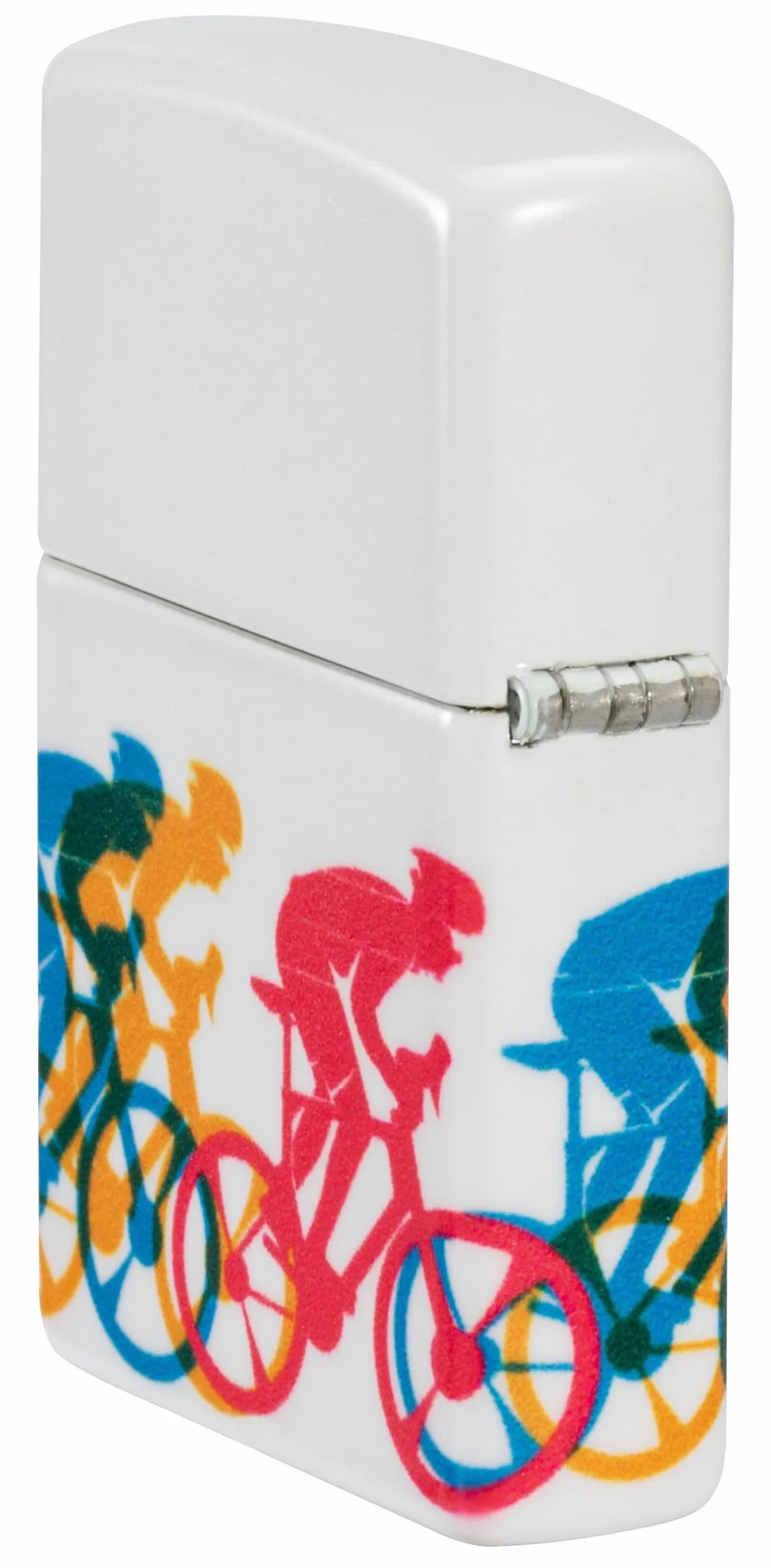 Zippo Sturmfeuerzeug Bicycle Race 540° Color Image Nachfüllbar Wiederverwendbar Windfest