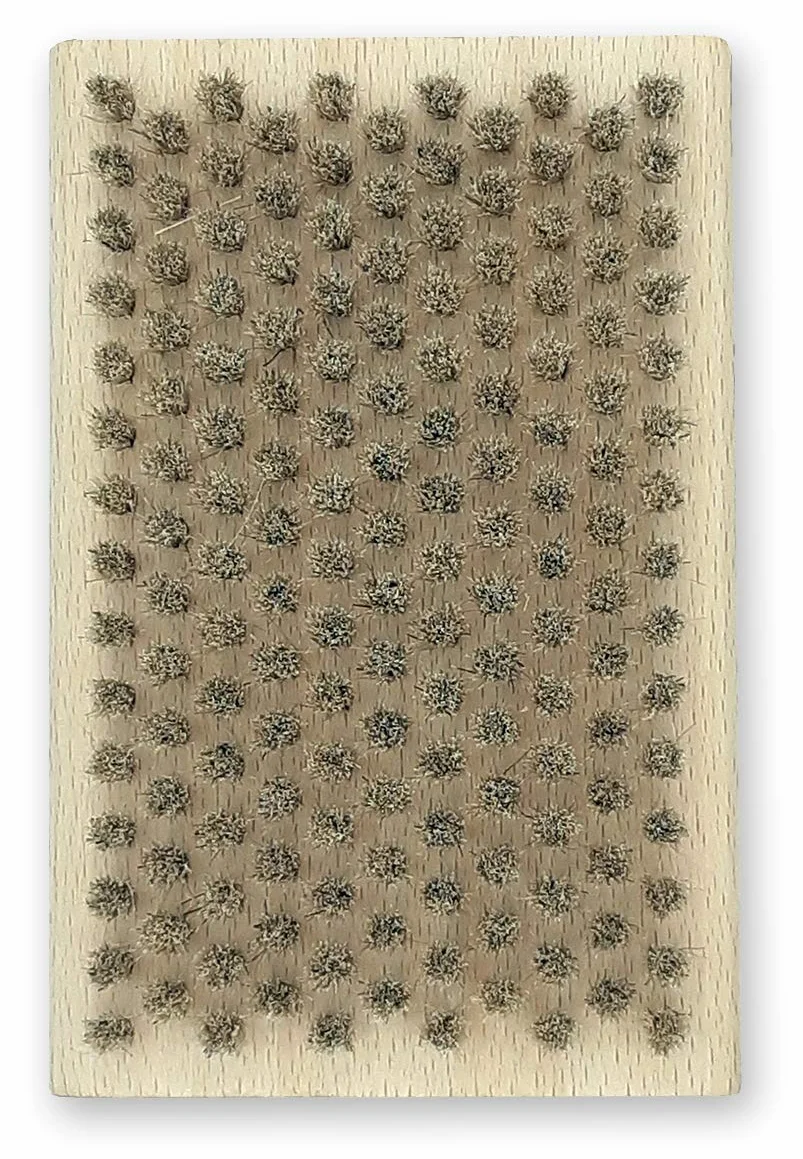 Cepillo de Crin de Caballo para Esquís y Snowboard 12x8cm