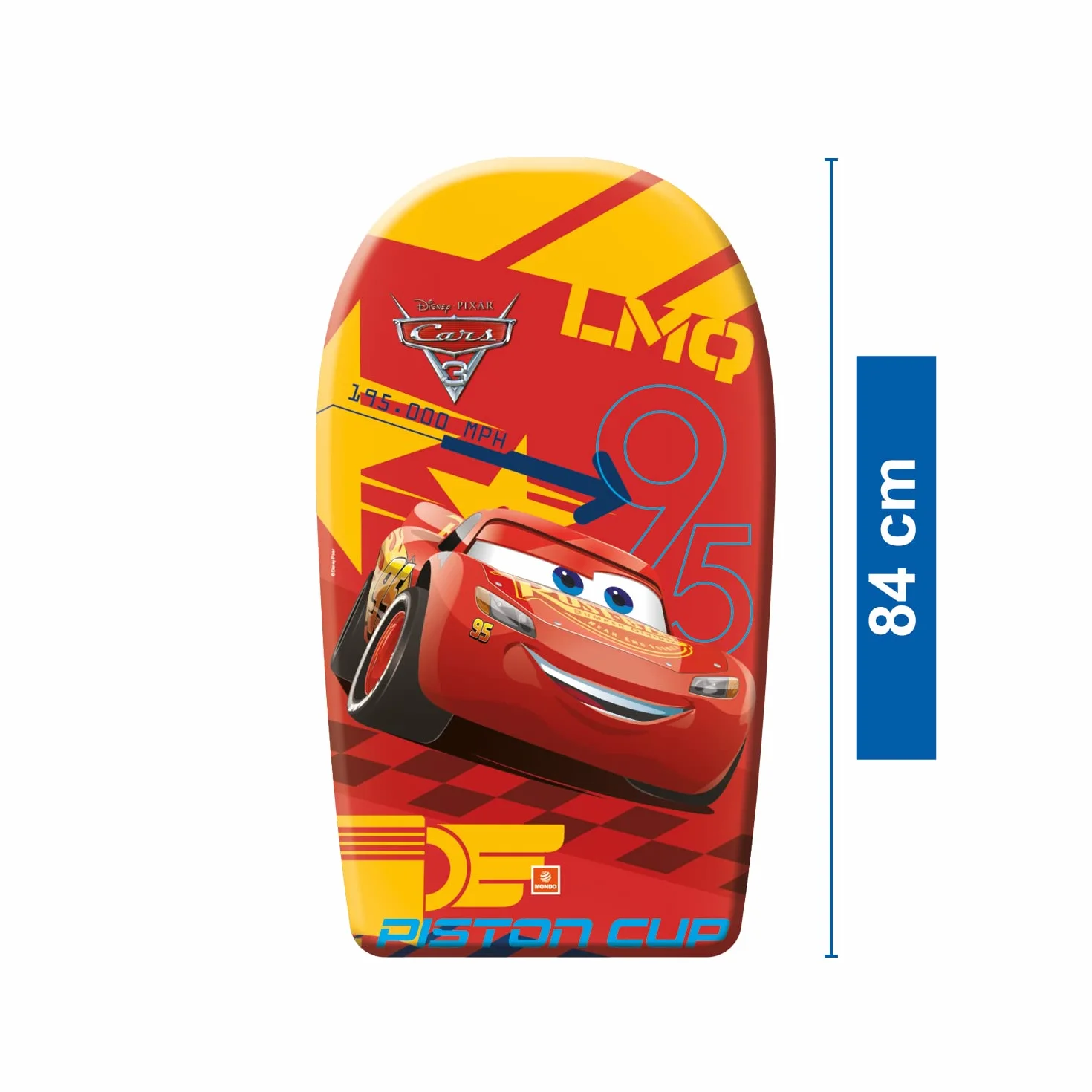 Mondo Toys Body Board 84 Cars Tabla de Surf para Niños 84 cm