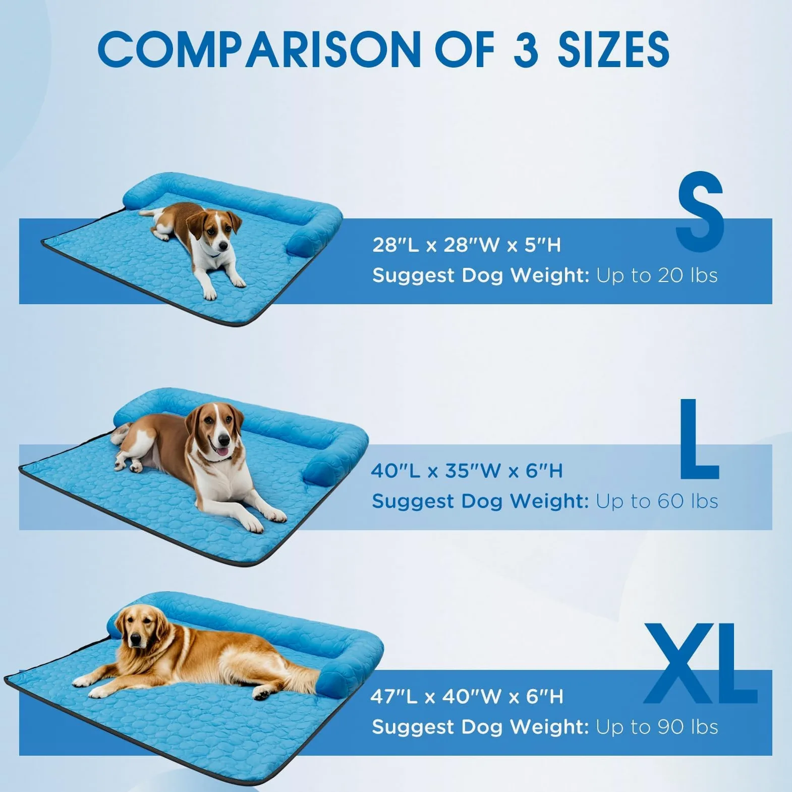 Sofá cama refrescante para perro, cama calmante para mascotas, funda impermeable para perros, lavable, tapete refrescante para gatos, manta protectora para sofá con parte inferior
