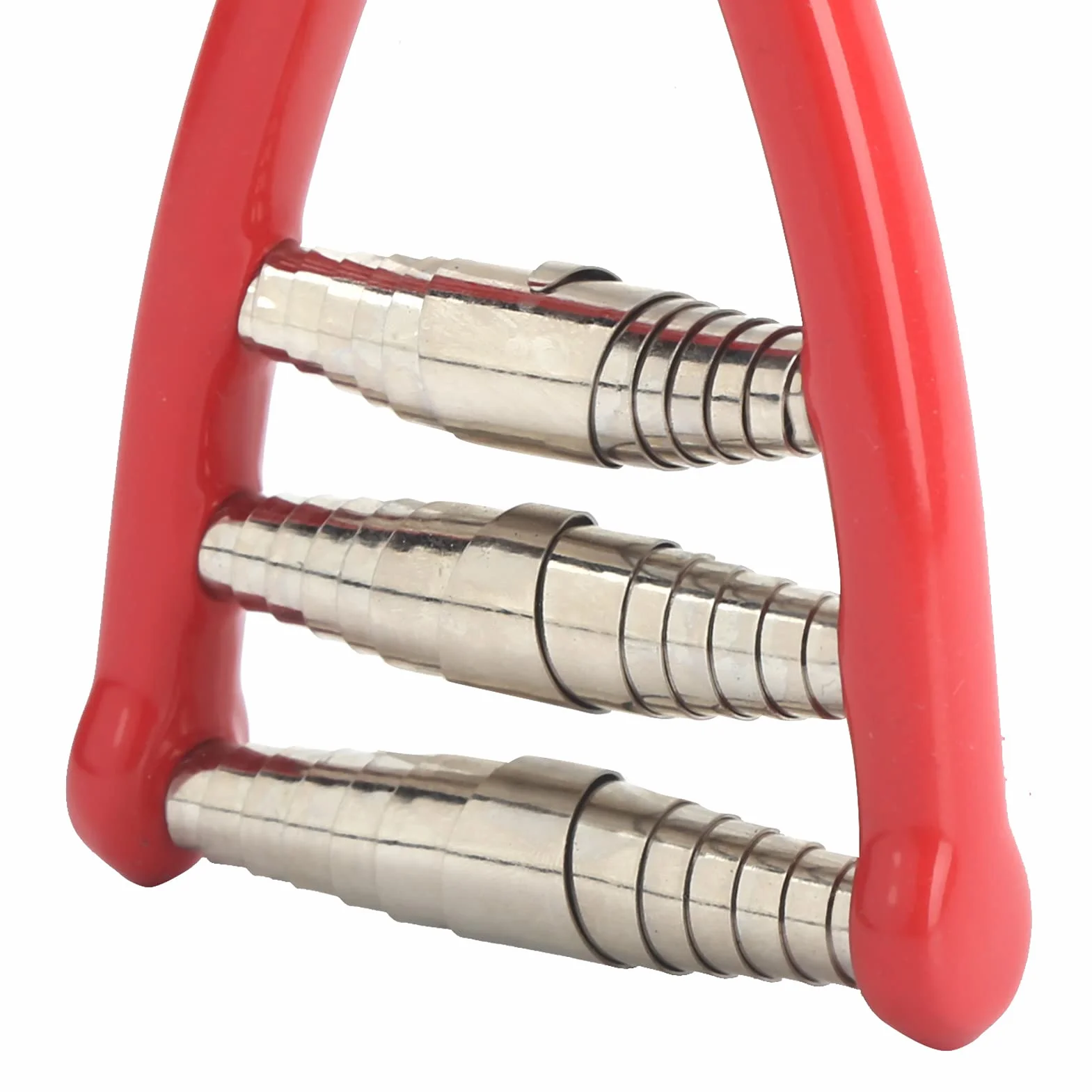 Yosoo Health Gear Abrazadera para Encordar Raquetas de Tenis y Bádminton, Herramienta de Aluminio y Plástico con 3 Resortes