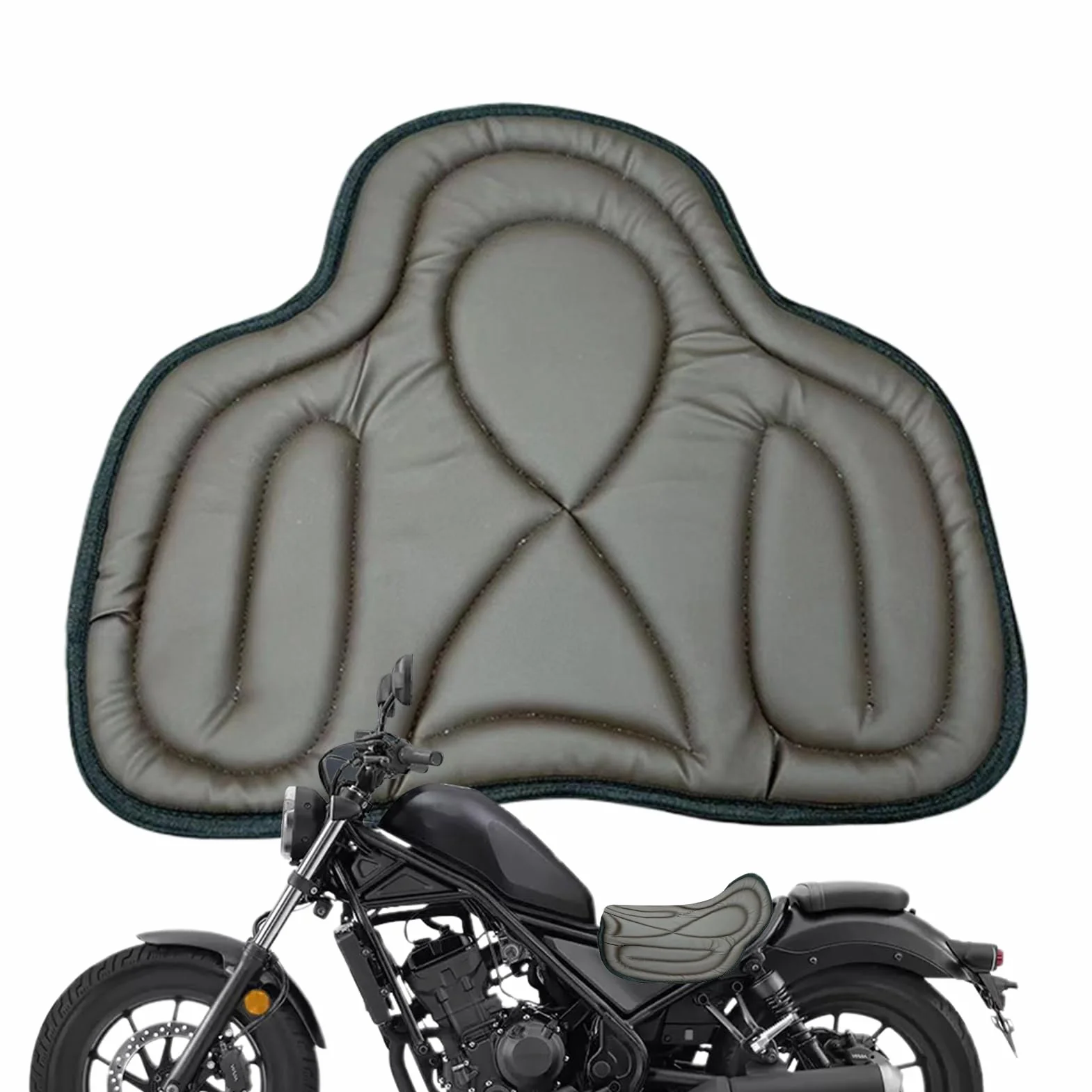 Almohadilla ecuestre de amortiguadores de choque - Mat de equitación occidental para comodidad y protección | Saver de silla de montar ideal para jinetes, hombres, mujeres | Almohadilla de apoyo para