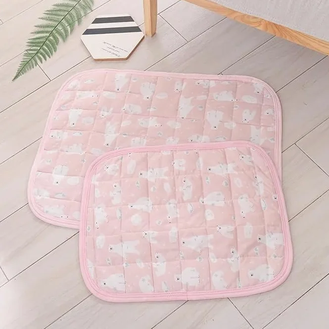 Almohadilla refrescante de Verano para Mascotas, Transpirable y Lavable, Cama para Perros, Almohadilla para Gatos a Prueba Humedad, Hielo para sofá, Manta térmica