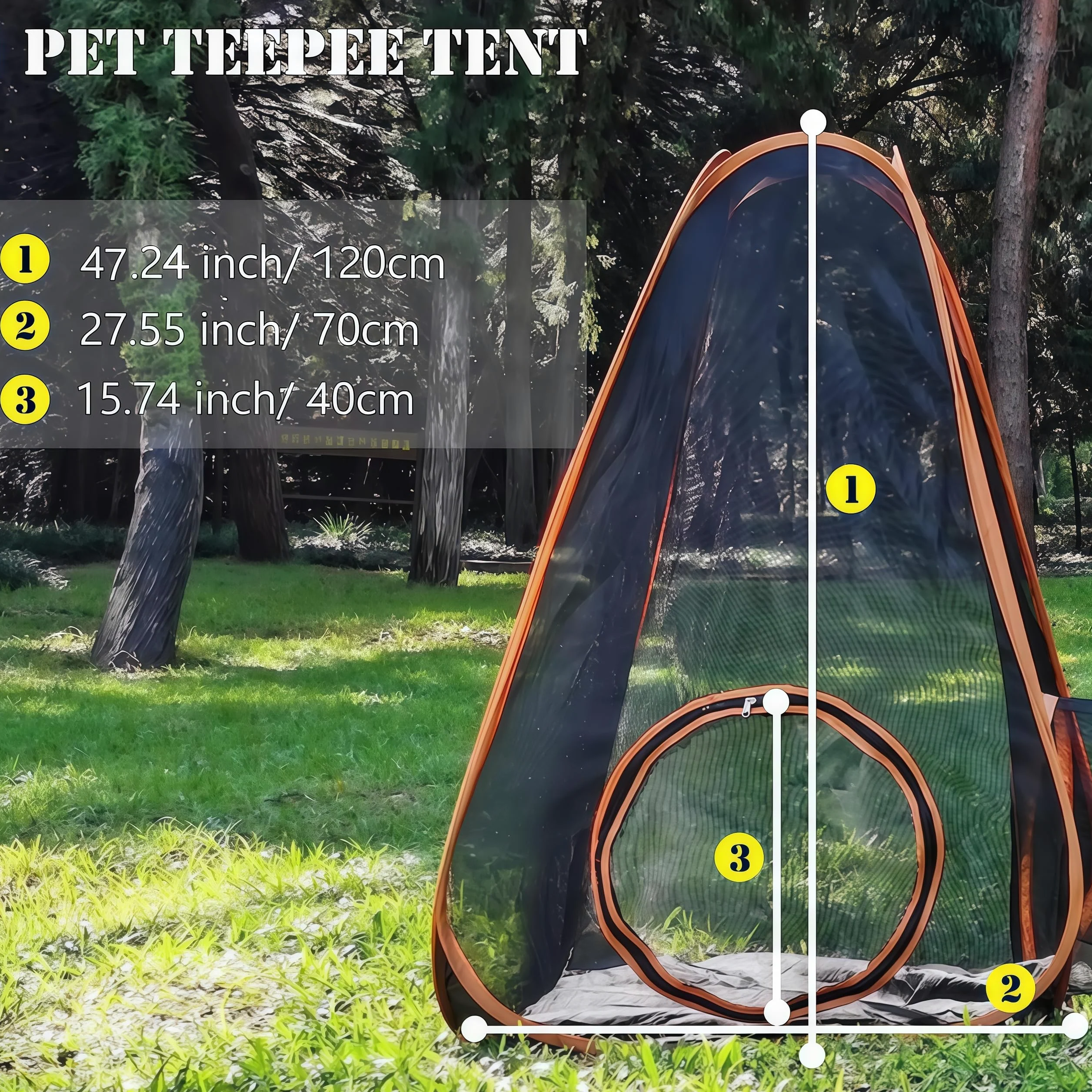 Recintos para gatos al aire libre con tiendas de campaña portátiles de malla desplegable y túneles de juego, casa de juegos 6 en 1 para gatos grandes, conejos y animales pequeños